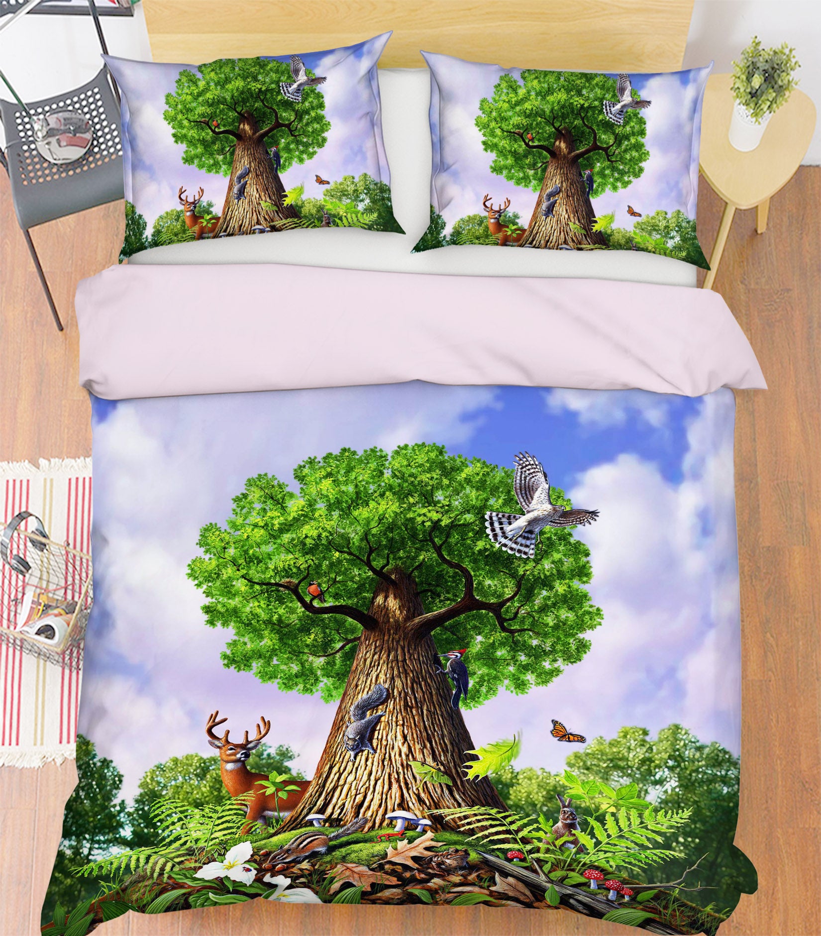 3D Tree Of Life 2134 Jerry LoFaro bedding Bed Pillowcases Quilt