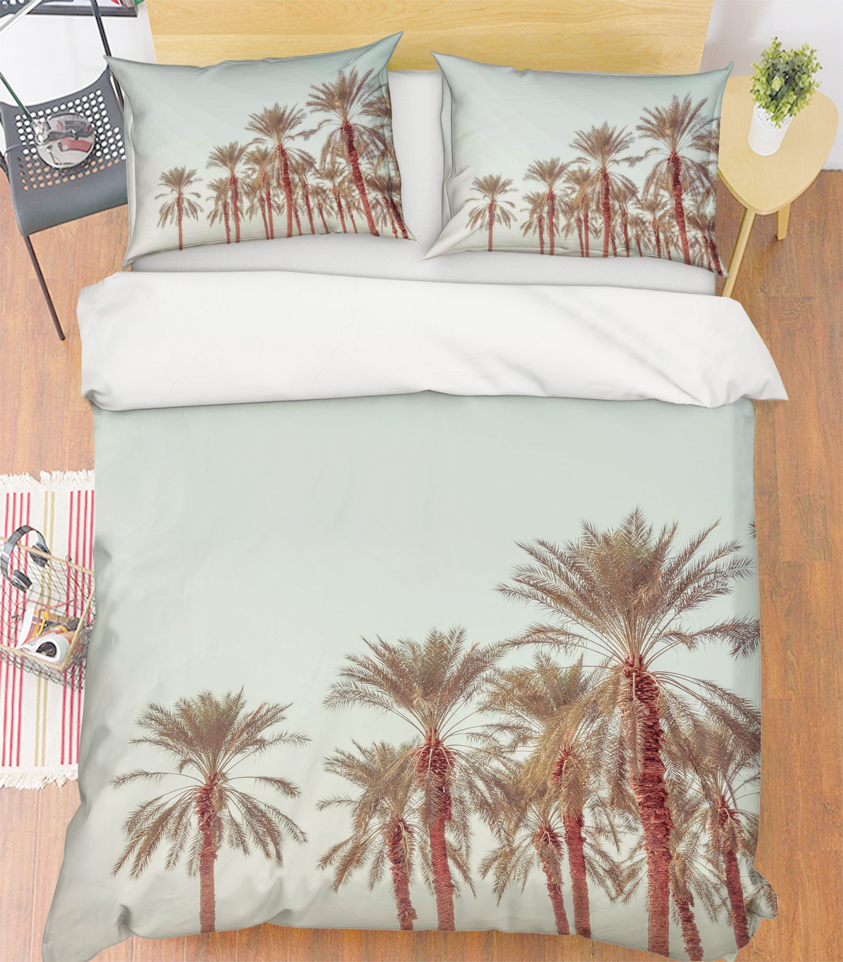 3D Palm Trees 1078 Assaf Frank Bedding Bed Pillowcases Quilt