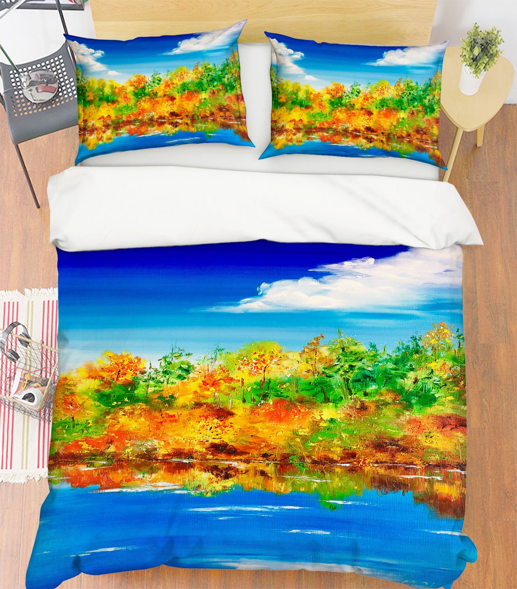 3D Oil Painting Landscape 586 Skromova Marina Bedding Bed Pillowcases Quilt