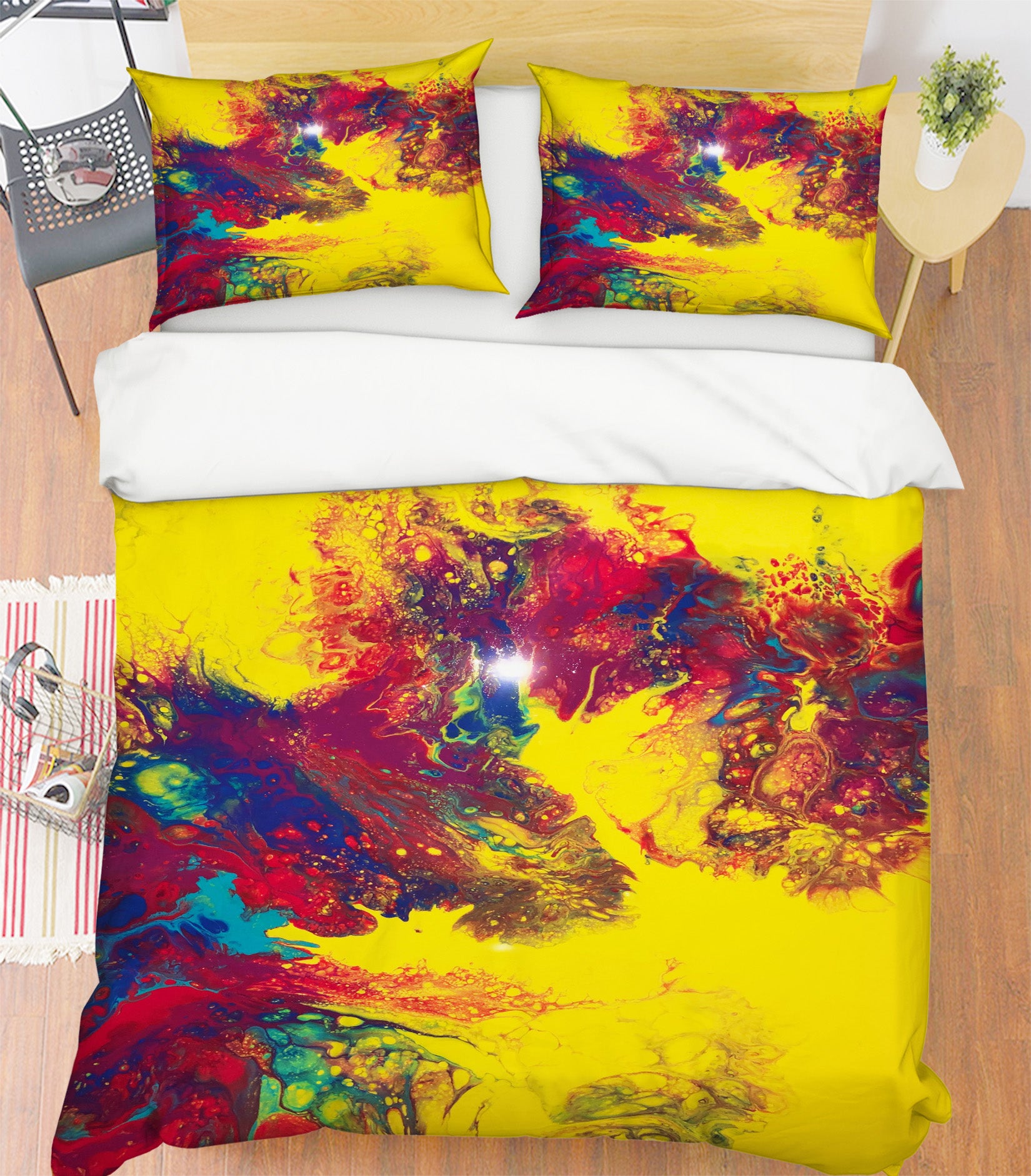 3D Colorful Lines 40058 Valerie Latrice Bedding Bed Pillowcases Quilt