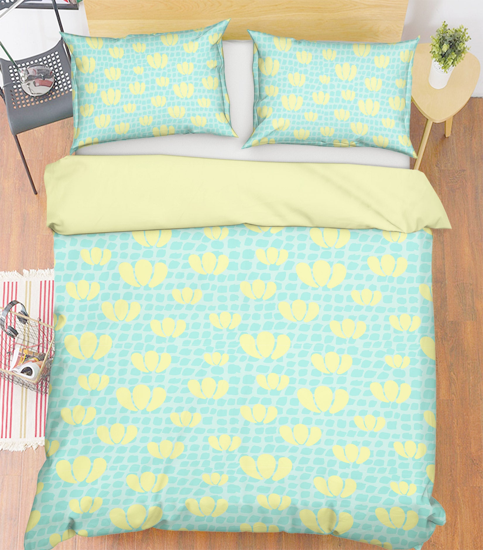 3D Yellow Petals Flower 109132 Kashmira Jayaprakash Bedding Bed Pillowcases Quilt