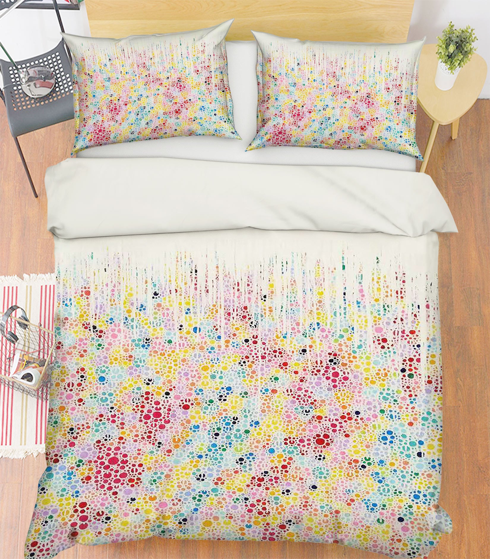 3D Color Blend Texture 1105 Misako Chida Bedding Bed Pillowcases Quilt