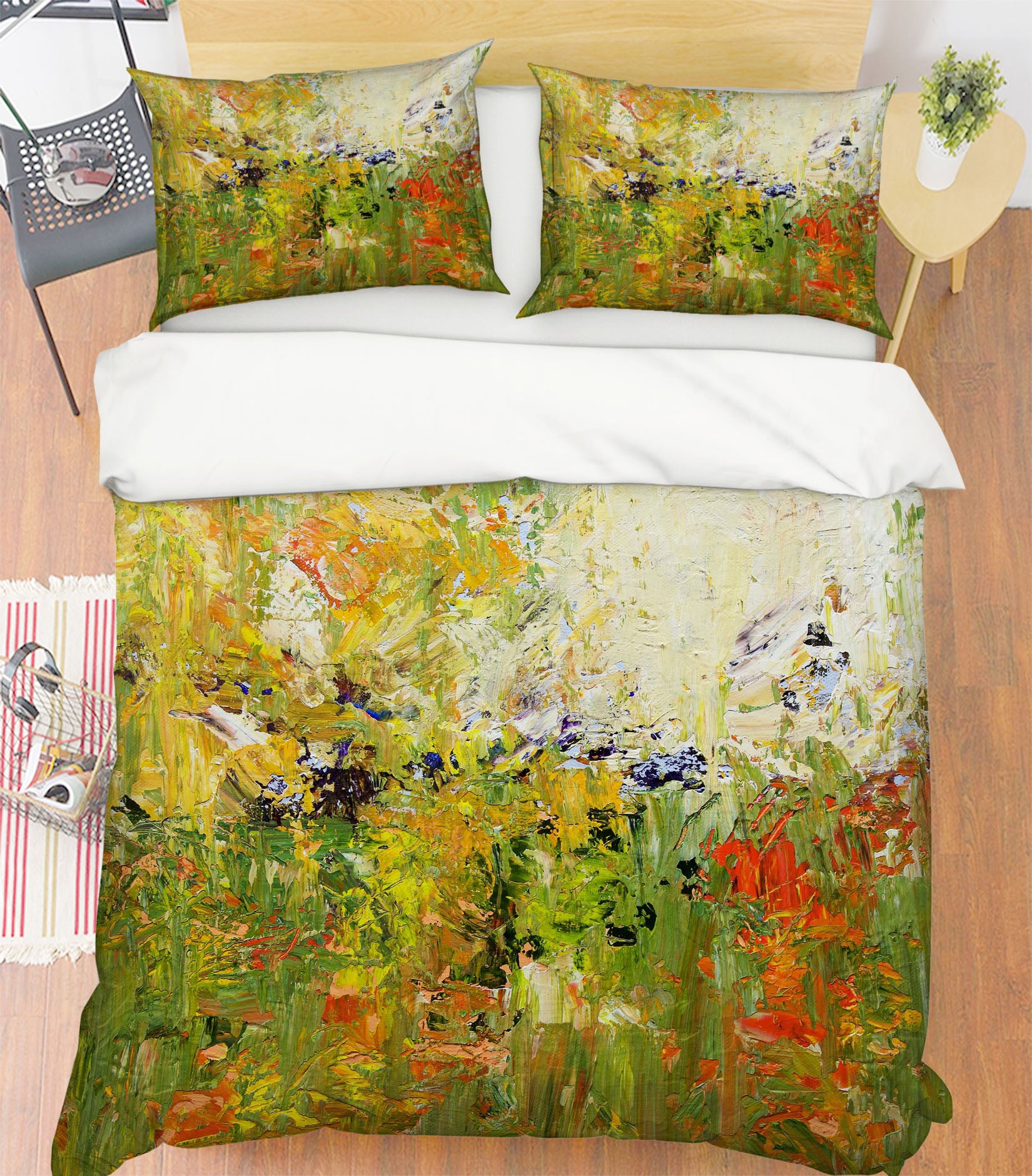 3D Abstract Pattern 1112 Allan P. Friedlander Bedding Bed Pillowcases Quilt