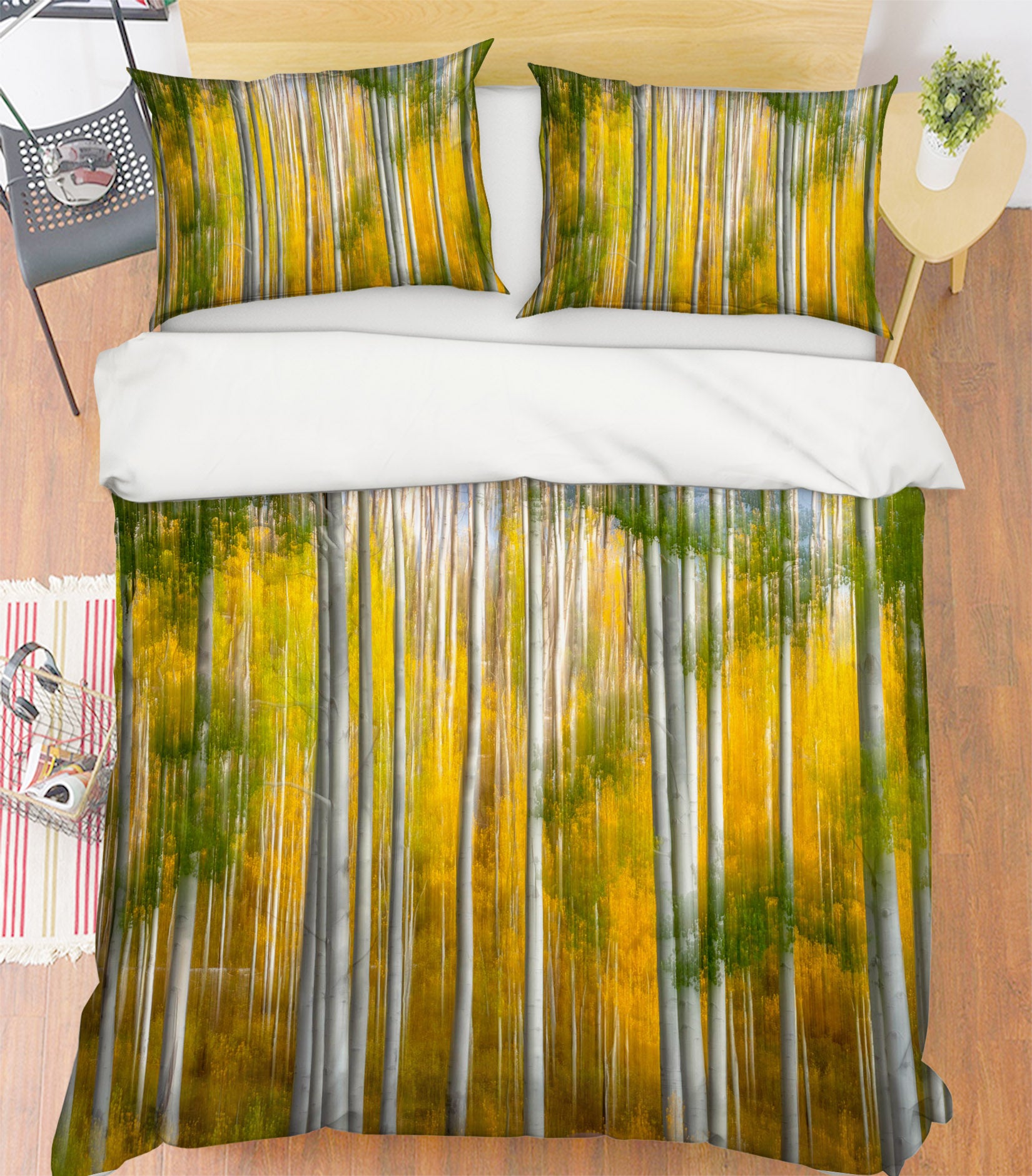 3D Tree Autumn 151 Marco Carmassi Bedding Bed Pillowcases Quilt
