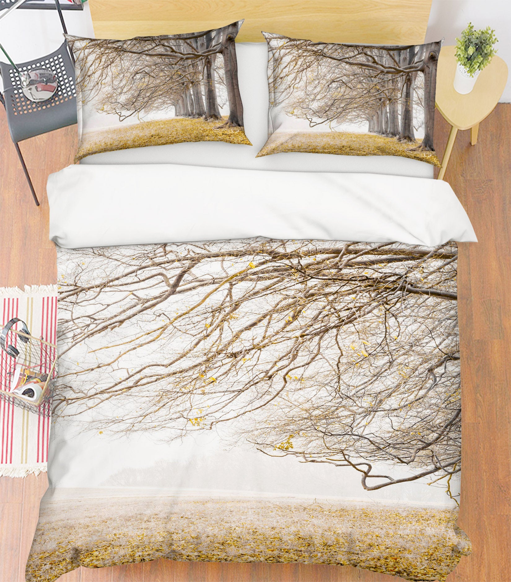 3D Tree Branches 7236 Assaf Frank Bedding Bed Pillowcases Quilt Cover Duvet Cover