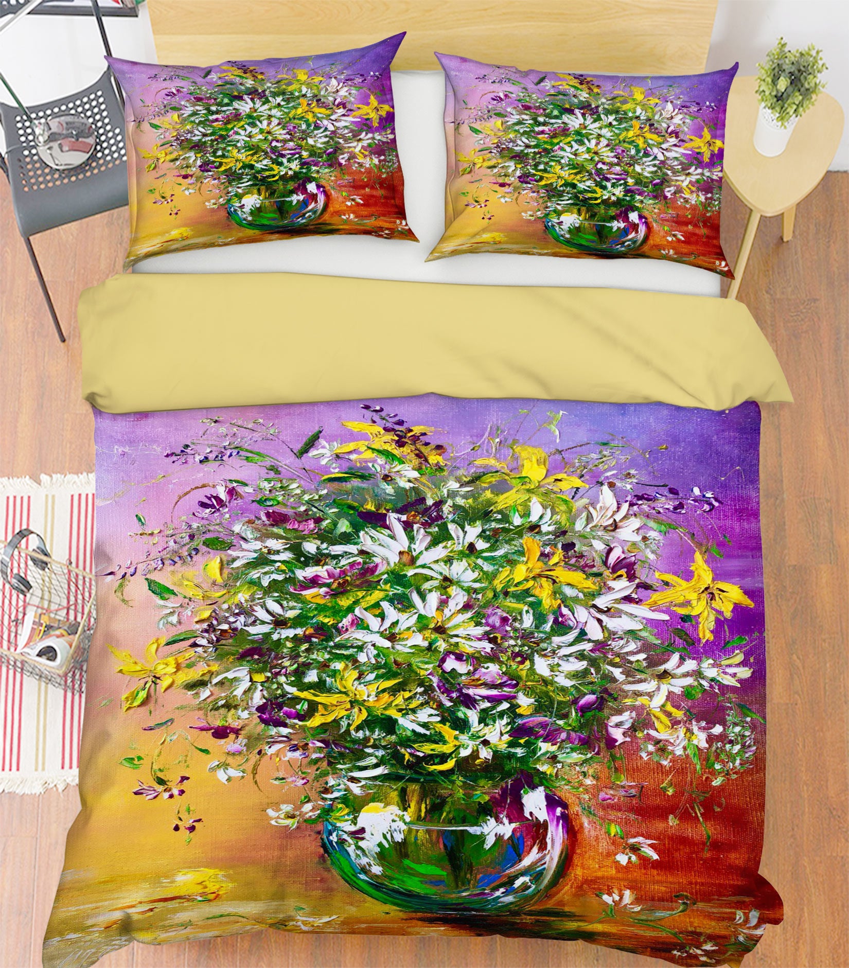 3D Colorful Bouquet 425 Skromova Marina Bedding Bed Pillowcases Quilt
