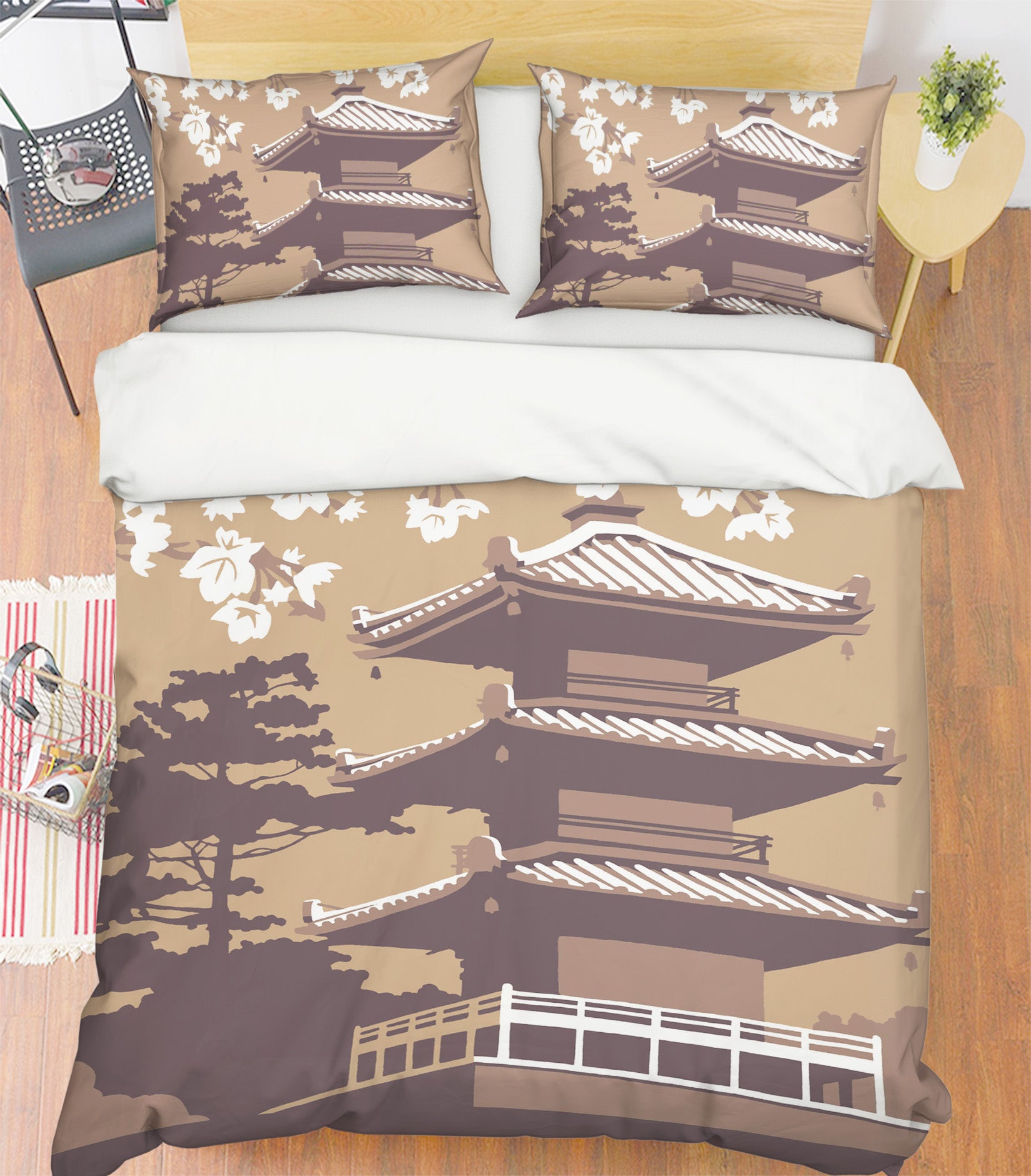3D Japan 2020 Steve Read Bedding Bed Pillowcases Quilt