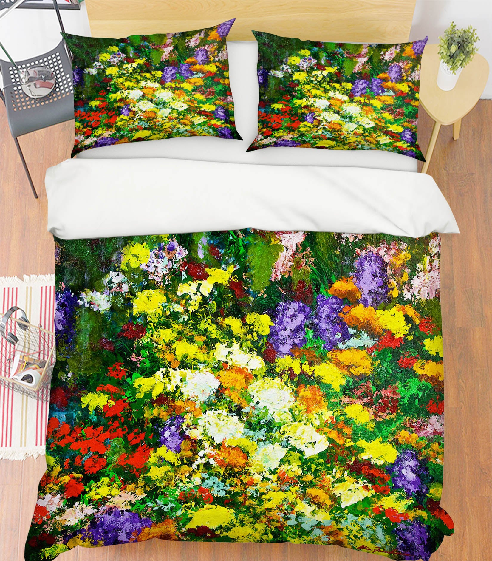 3D Canyon Flower 1077 Allan P. Friedlander Bedding Bed Pillowcases Quilt