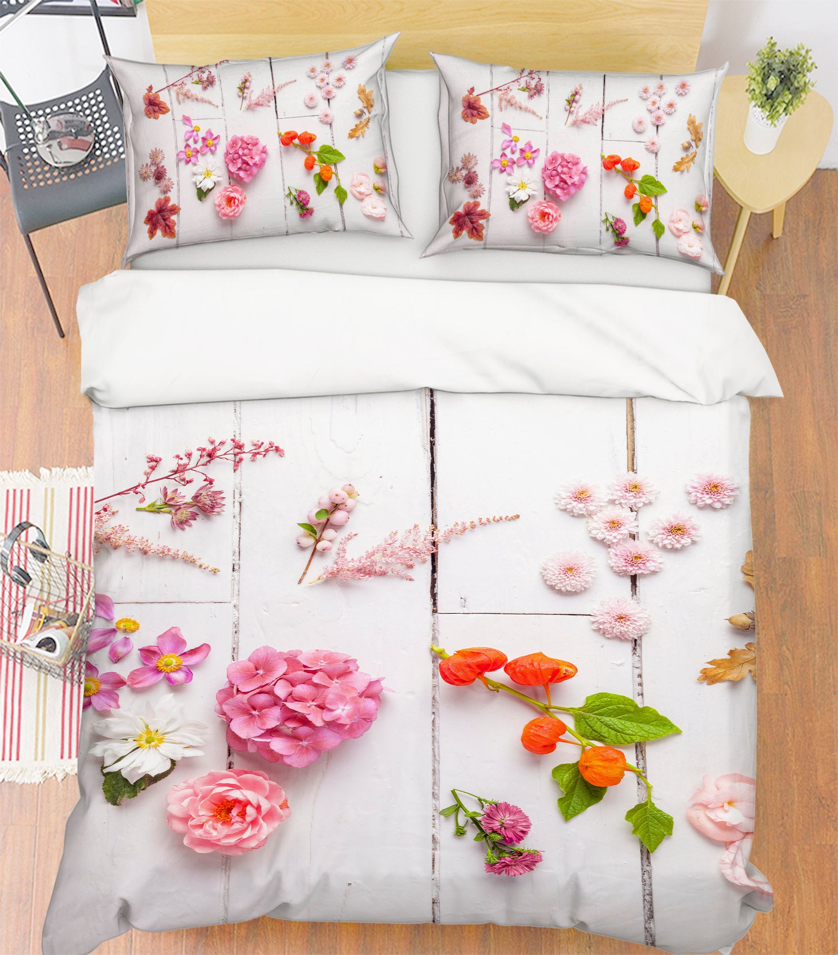 3D Beautiful Flowers 7116 Assaf Frank Bedding Bed Pillowcases Quilt Cover Duvet Cover