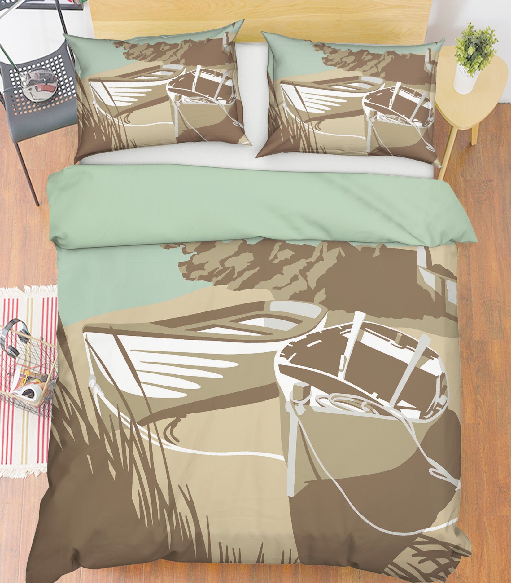 3D Sole Bay Inn 2057 Steve Read Bedding Bed Pillowcases Quilt
