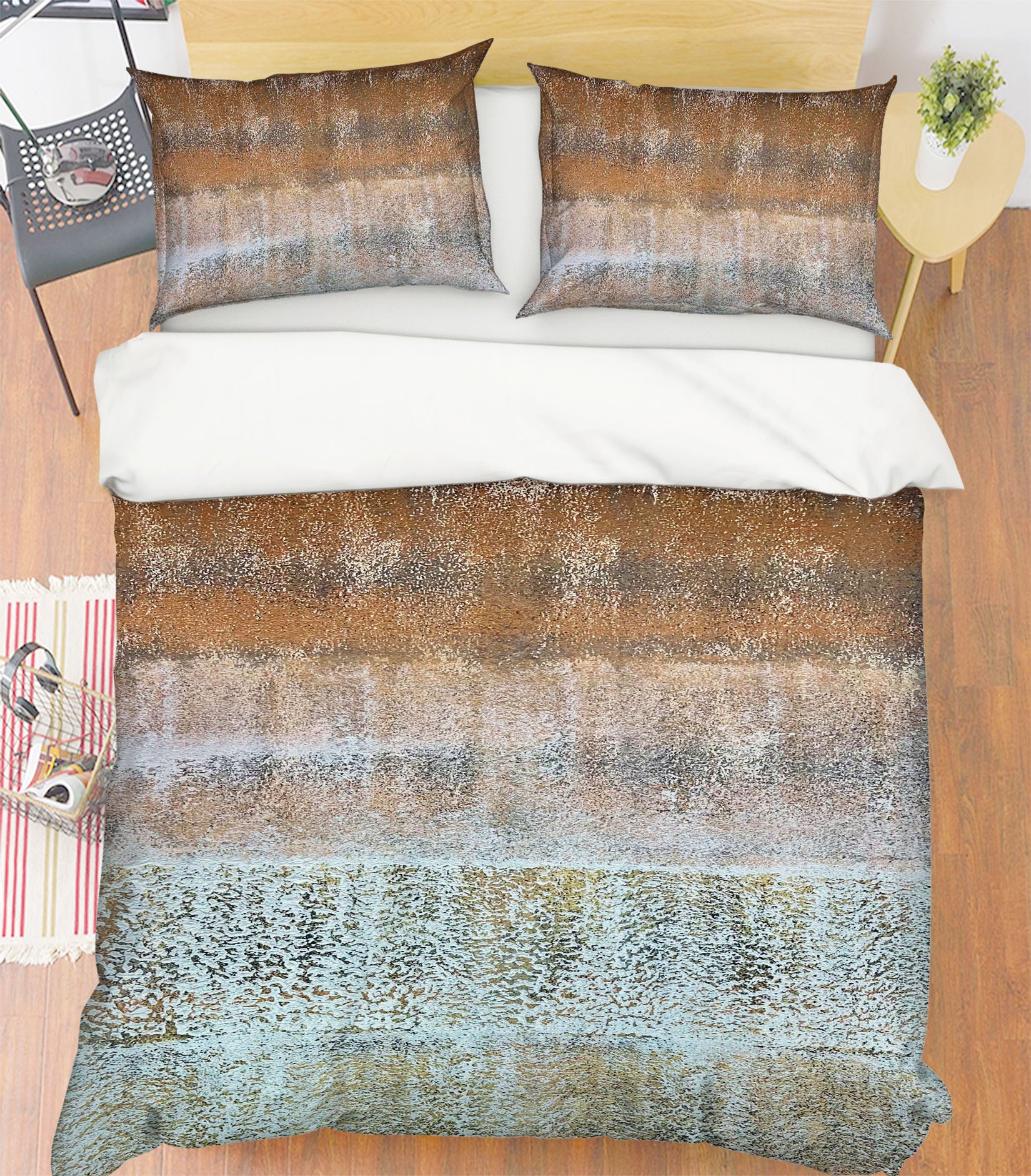 3D Retro Color 3151 Skromova Marina Bedding Bed Pillowcases Quilt Cover Duvet Cover