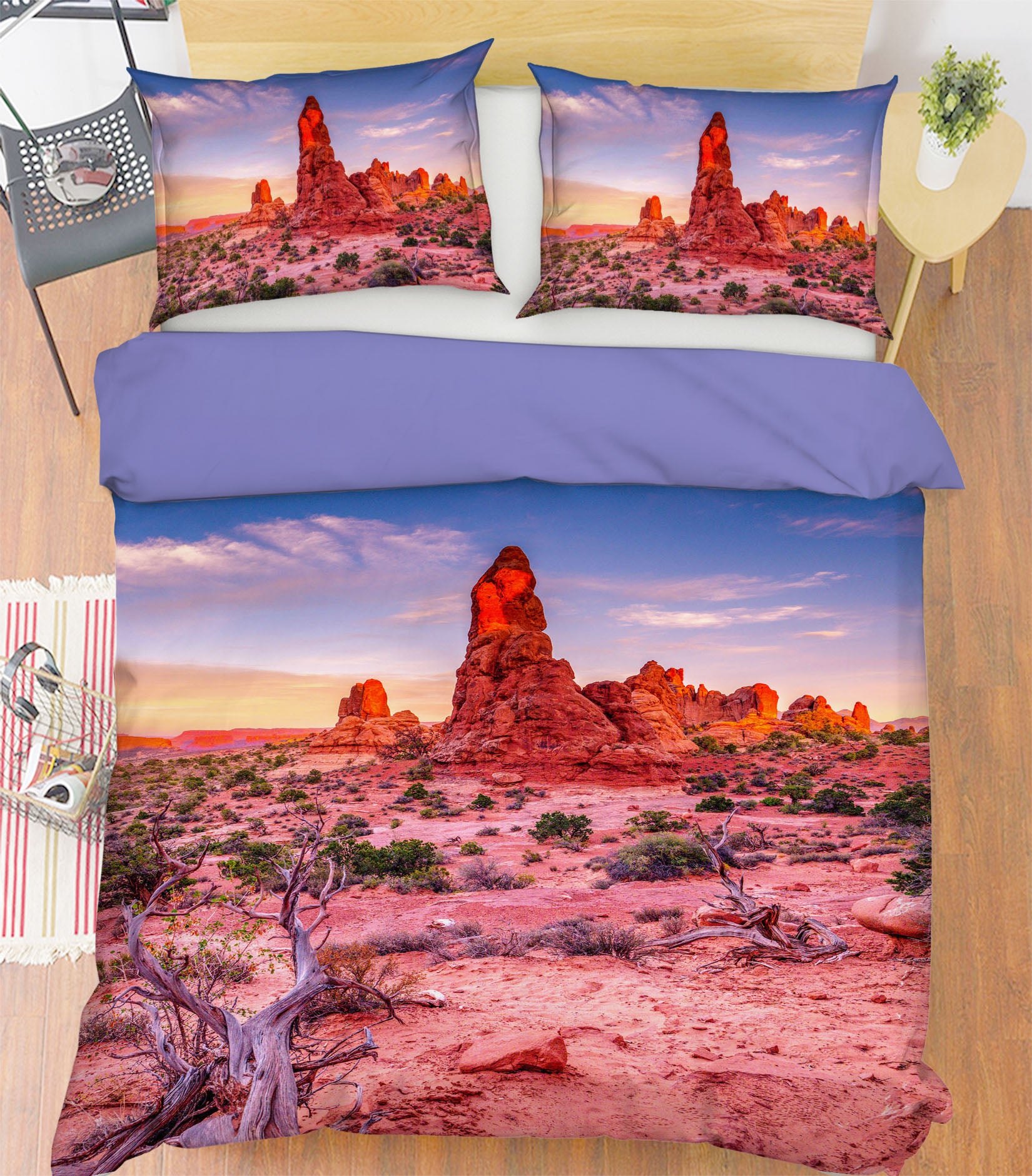 3D Red Stones 136 Marco Carmassi Bedding Bed Pillowcases Quilt