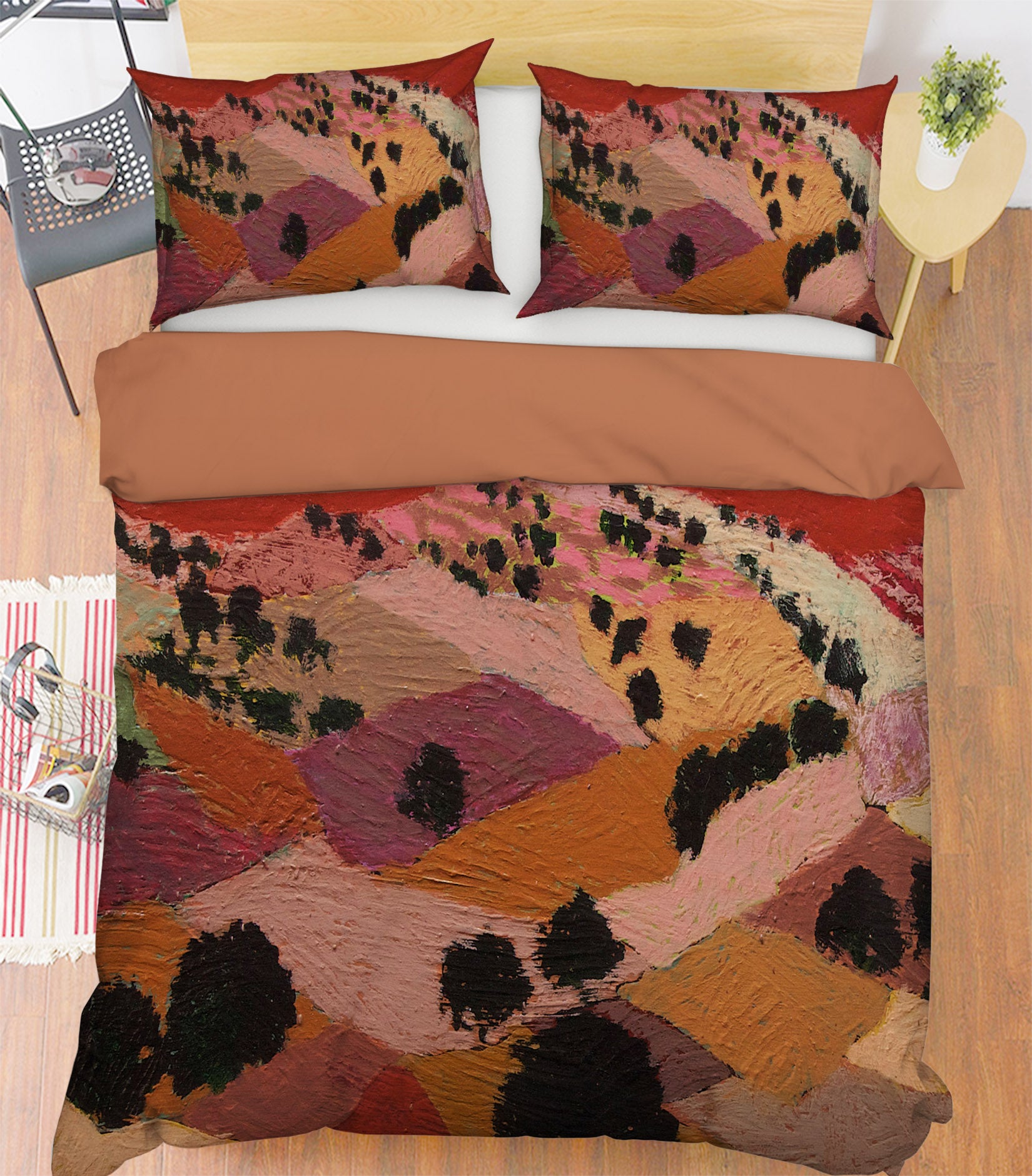 3D Desert Tree 104 Allan P. Friedlander Bedding Bed Pillowcases Quilt