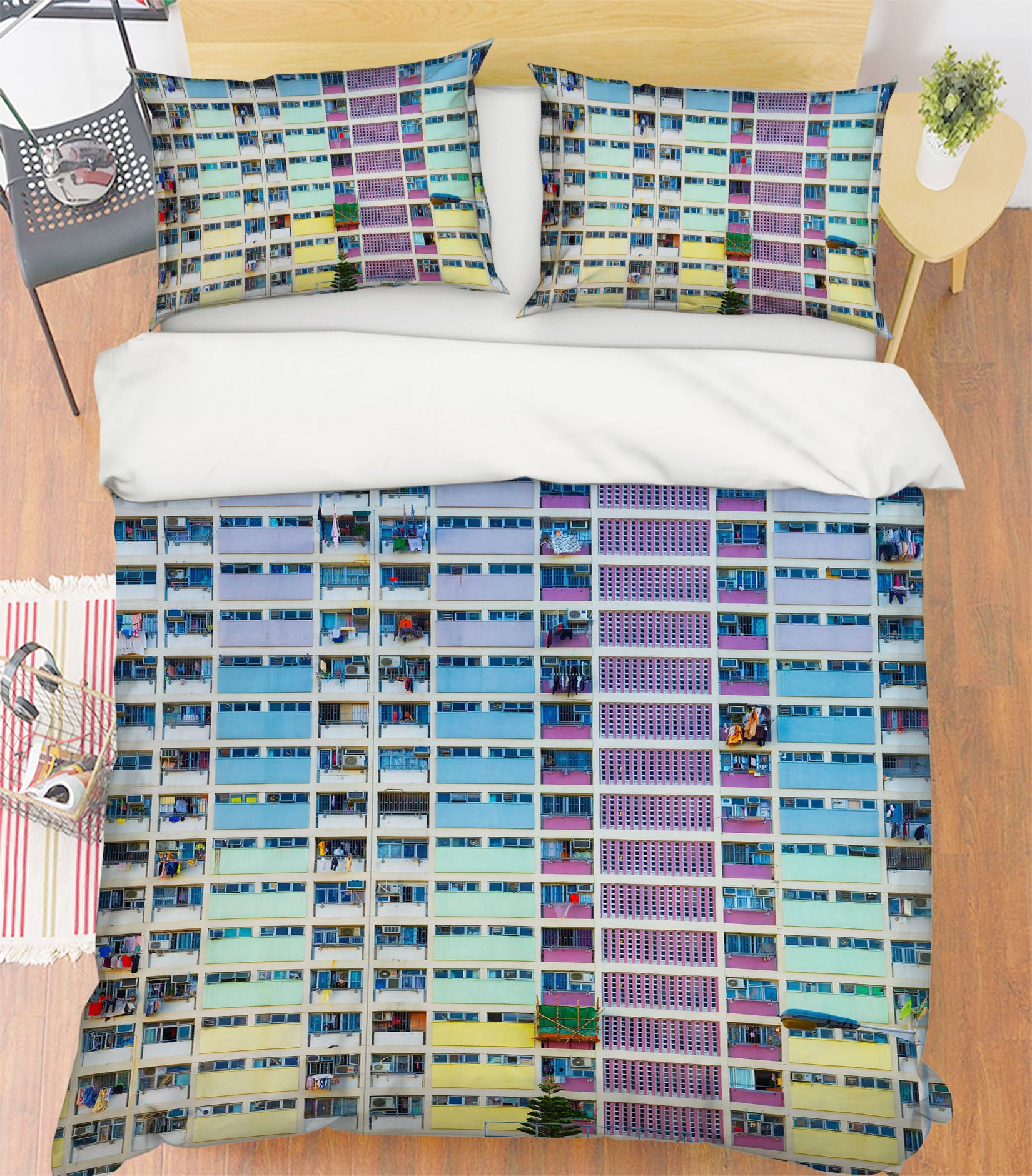 3D Multicolored Glass 2137 Marco Carmassi Bedding Bed Pillowcases Quilt
