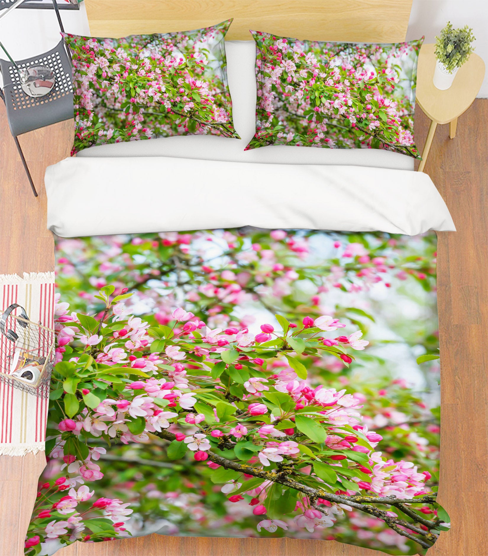 3D Peach Blossom 7180 Assaf Frank Bedding Bed Pillowcases Quilt Cover Duvet Cover