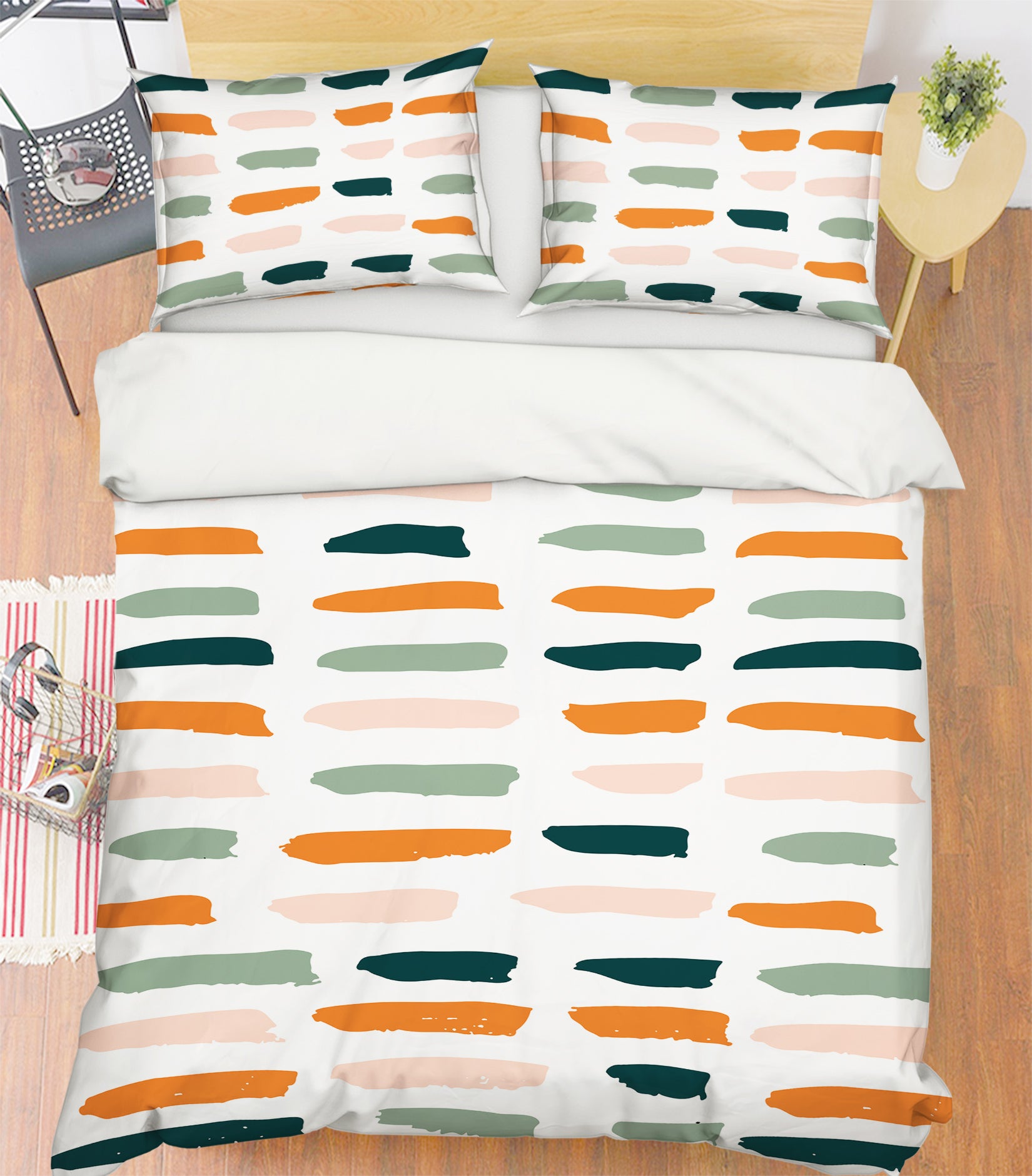 3D Colorful Strip 109160 Kashmira Jayaprakash Bedding Bed Pillowcases Quilt