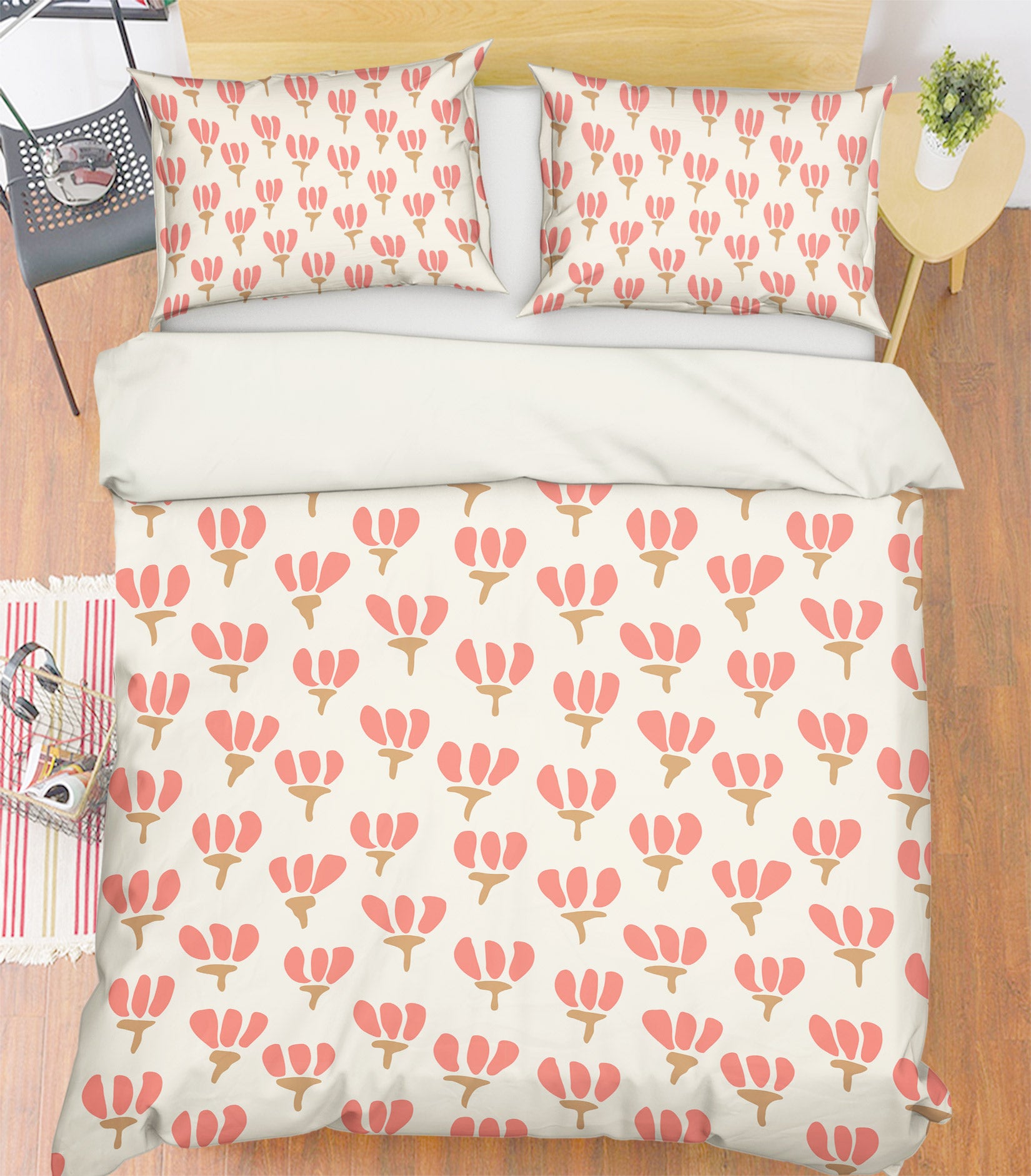 3D Red Petal Flower 109150 Kashmira Jayaprakash Bedding Bed Pillowcases Quilt
