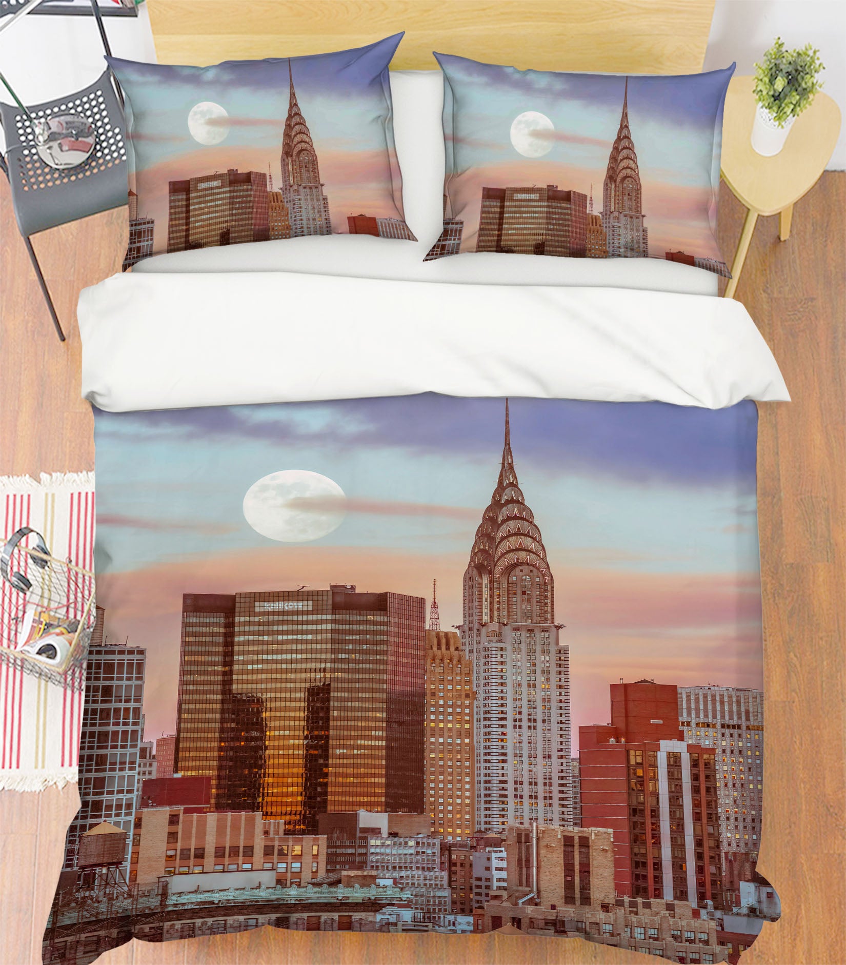 3D City Tower 7120 Assaf Frank Bedding Bed Pillowcases Quilt Cover Duvet Cover