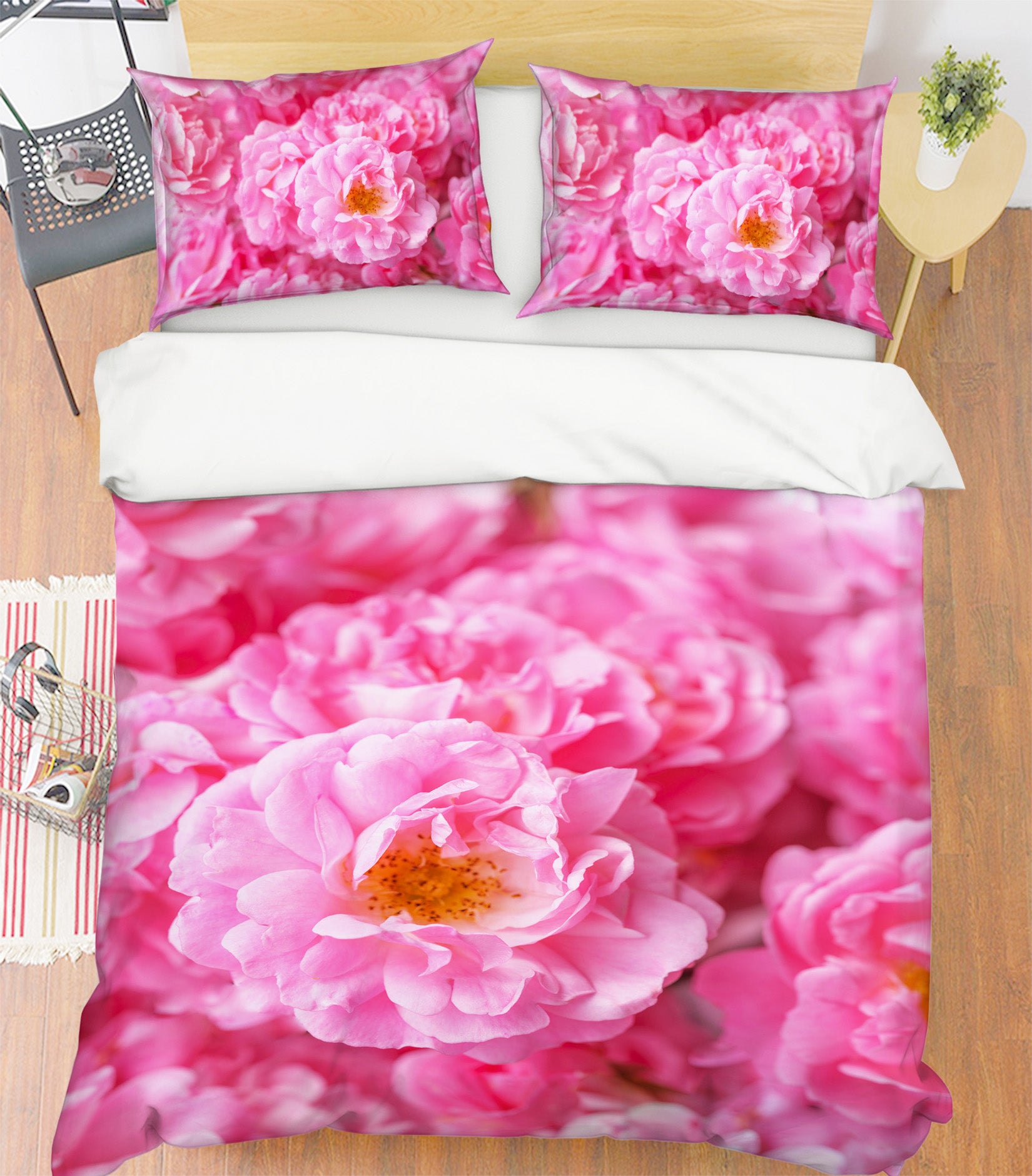 3D Pink Stamens 7150 Assaf Frank Bedding Bed Pillowcases Quilt Cover Duvet Cover