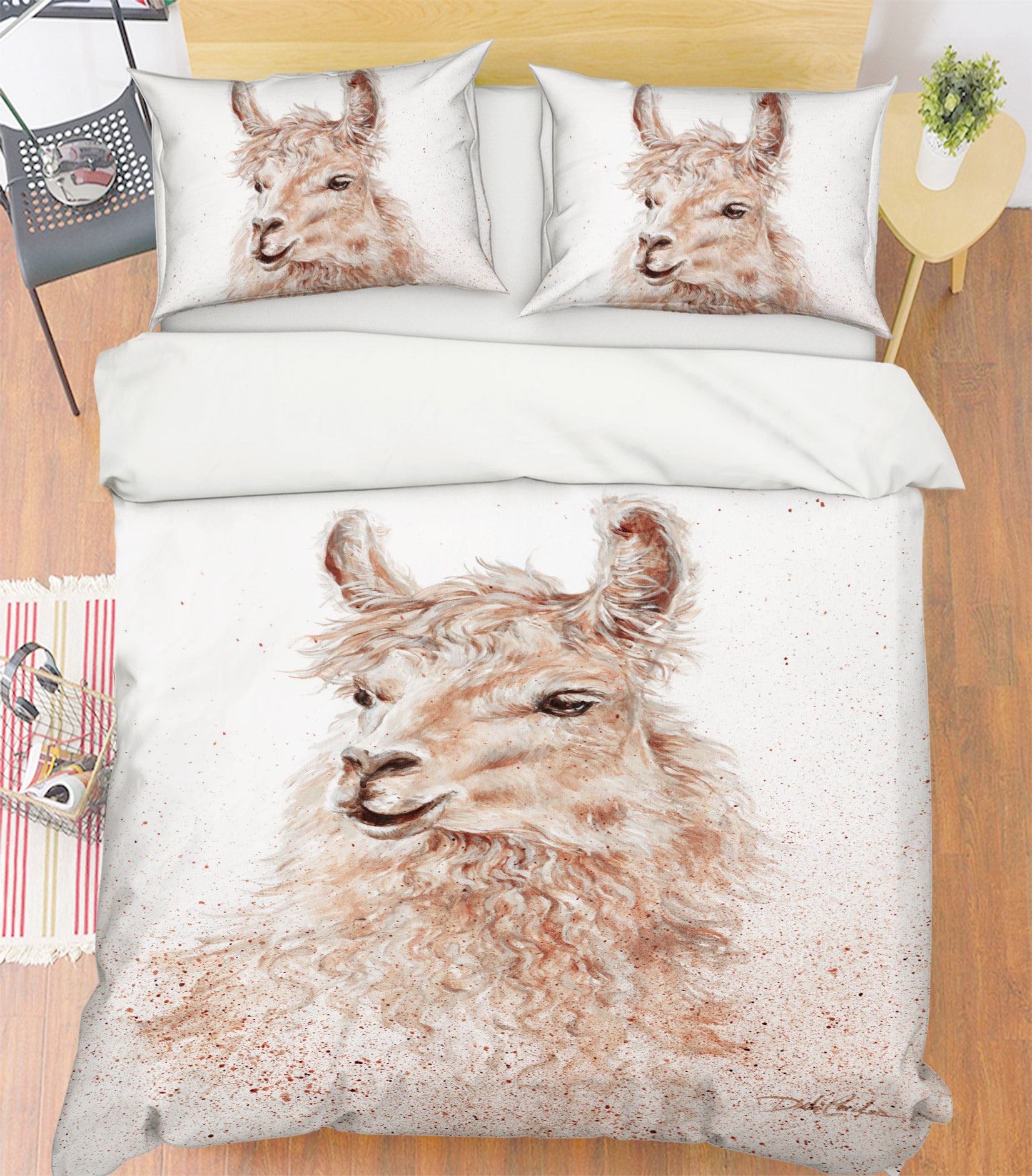 3D Sheep 2115 Debi Coules Bedding Bed Pillowcases Quilt