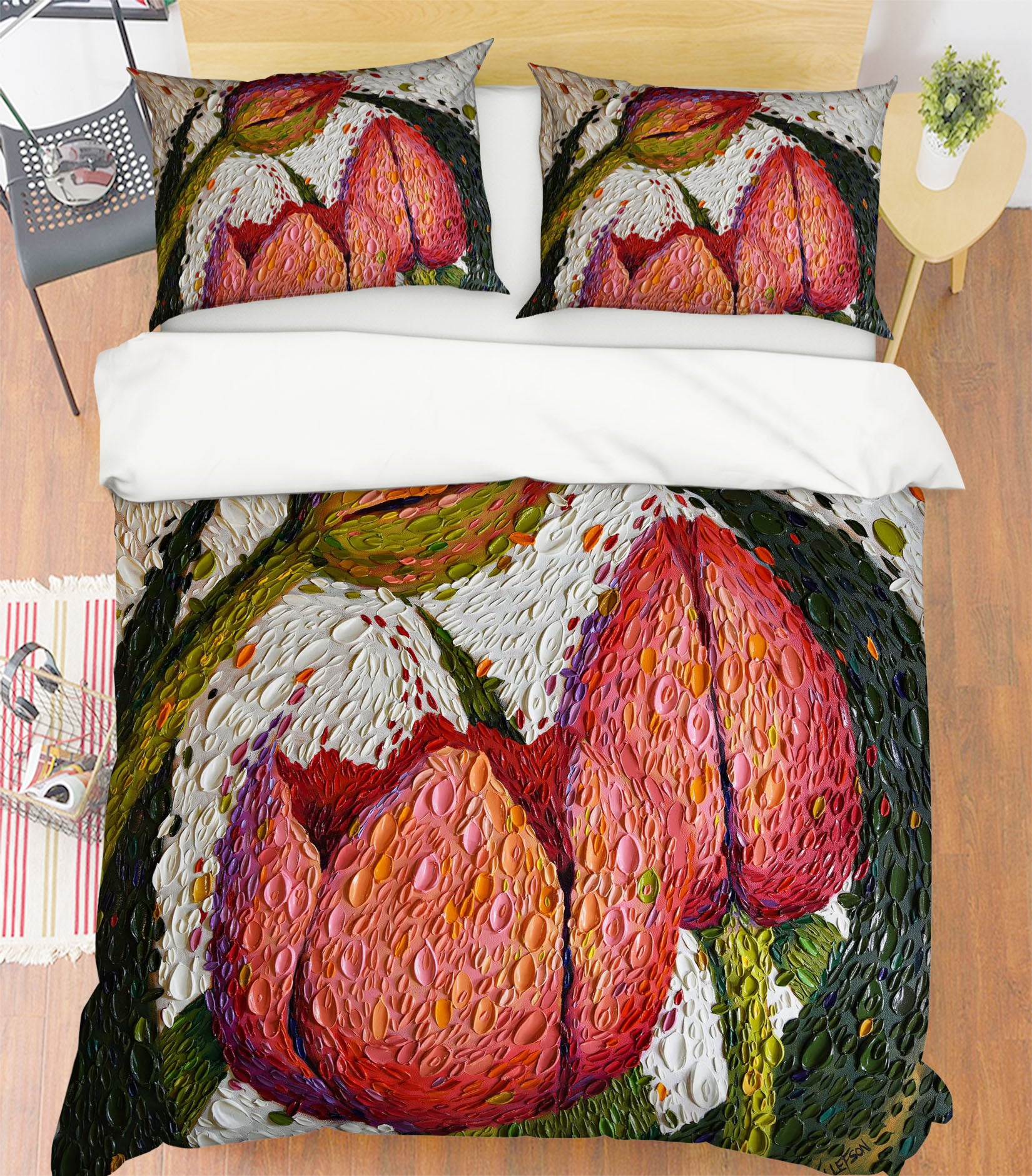 3D Rose 2114 Dena Tollefson bedding Bed Pillowcases Quilt