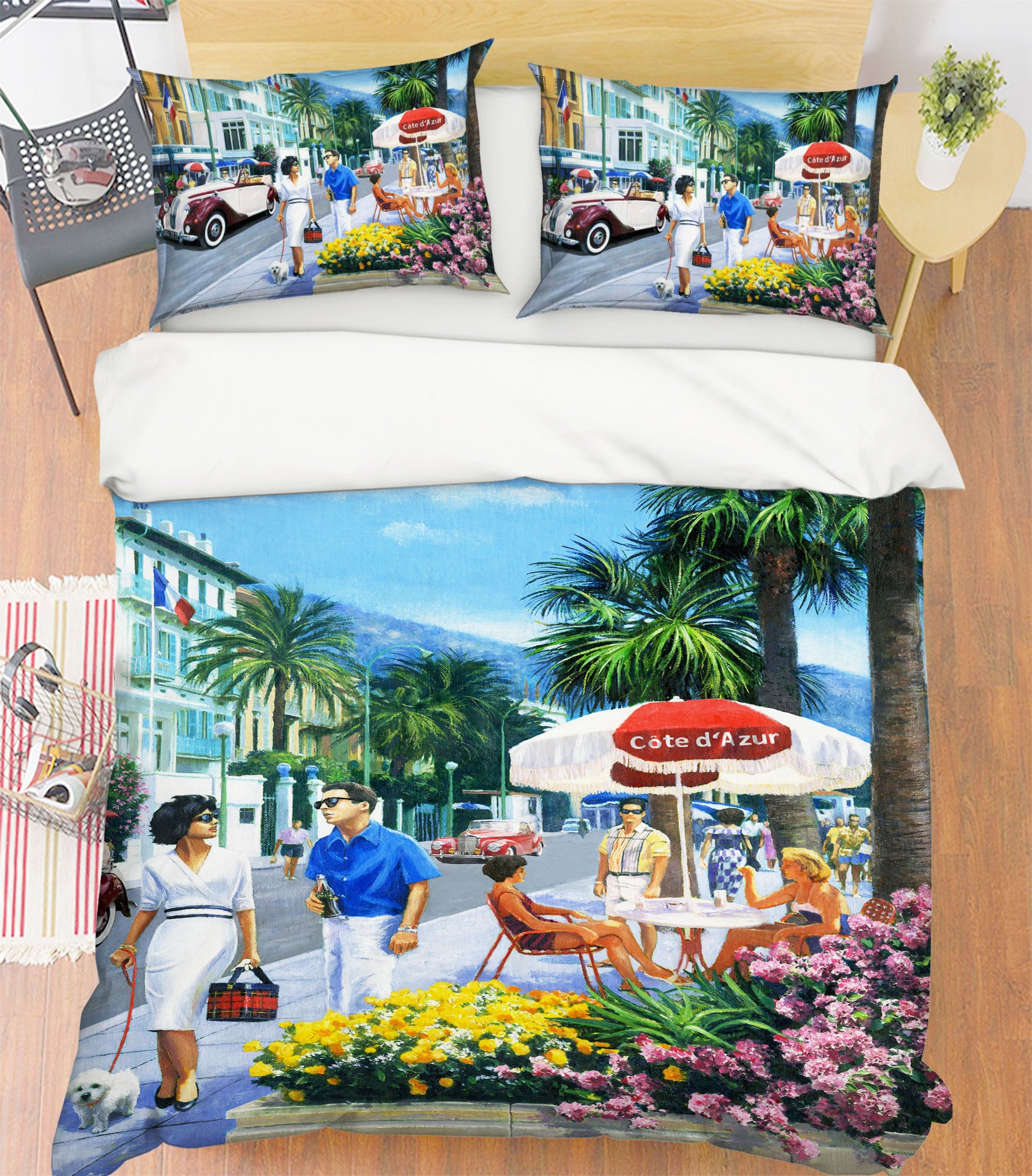 3D Beach Street 12538 Kevin Walsh Bedding Bed Pillowcases Quilt