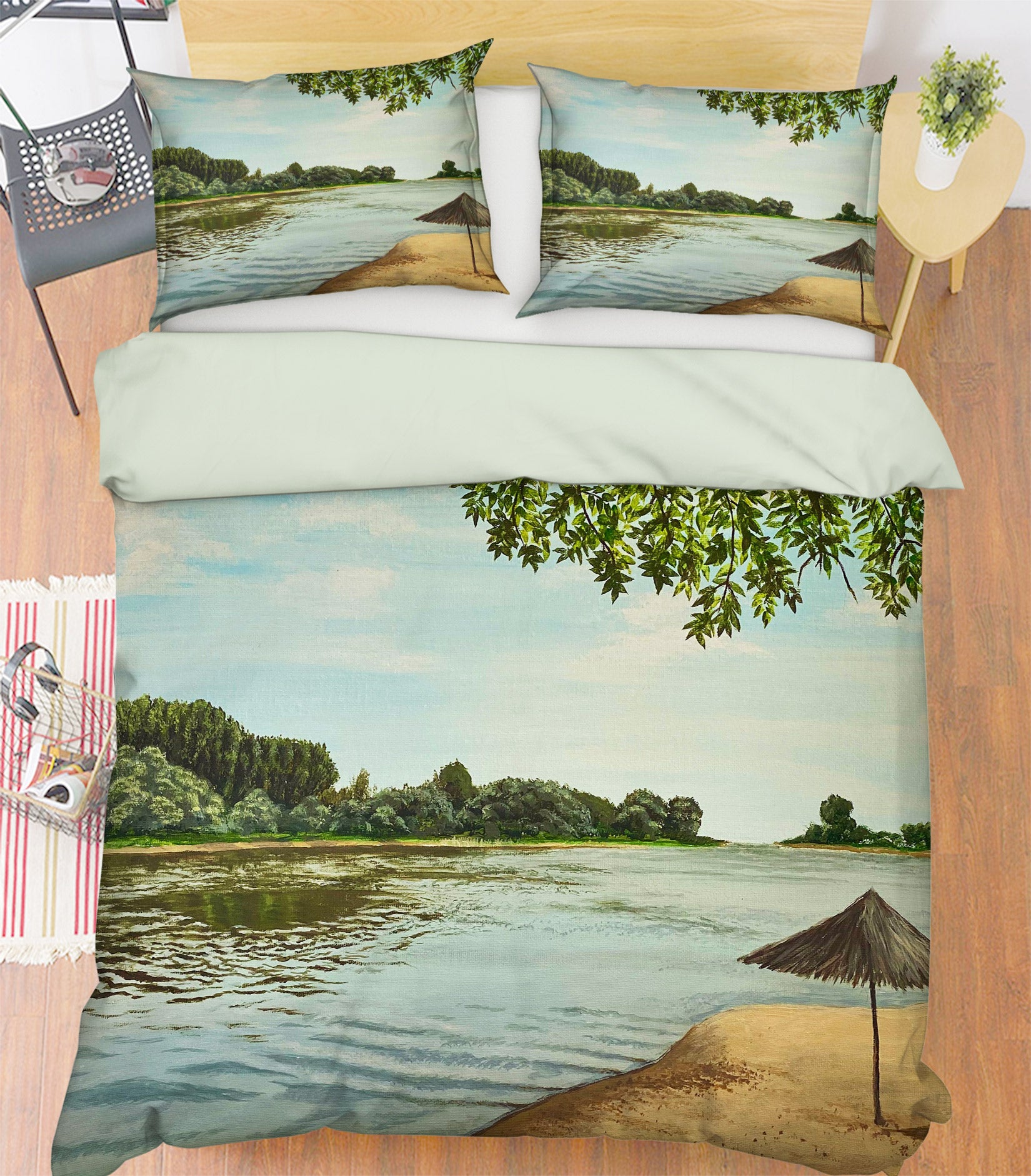 3D River 1755 Marina Zotova Bedding Bed Pillowcases Quilt