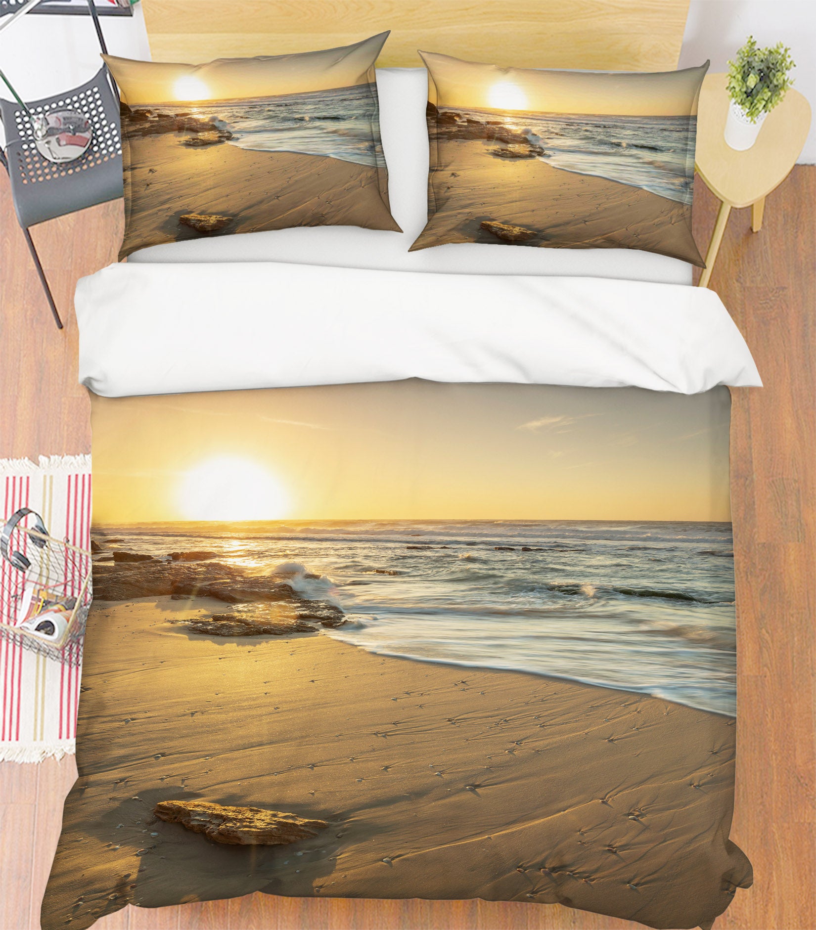 3D Beach 85121 Assaf Frank Bedding Bed Pillowcases Quilt