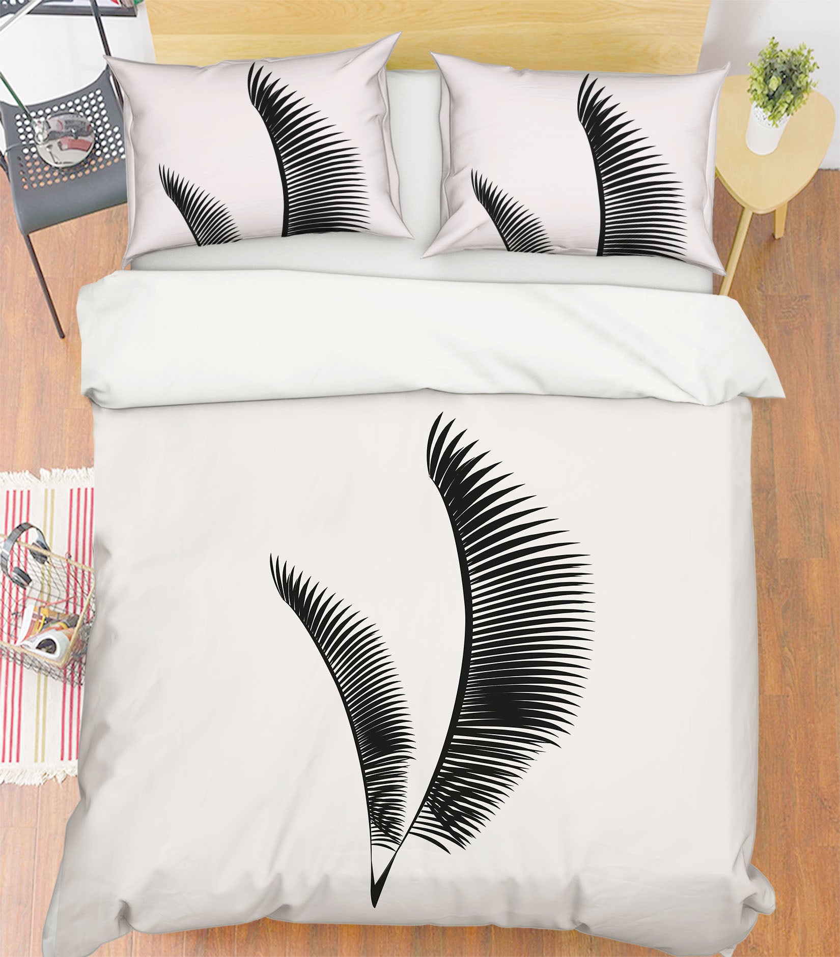 3D Painting Leaves 147 Boris Draschoff Bedding Bed Pillowcases Quilt