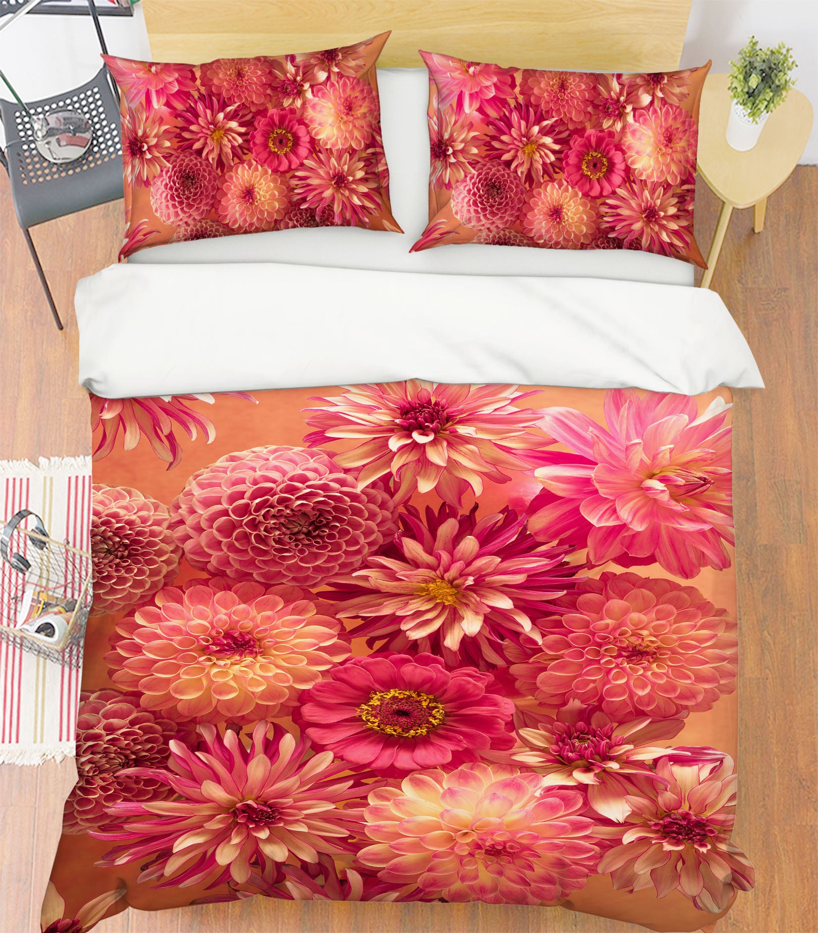 3D Bright Flowers 7128 Assaf Frank Bedding Bed Pillowcases Quilt Cover Duvet Cover