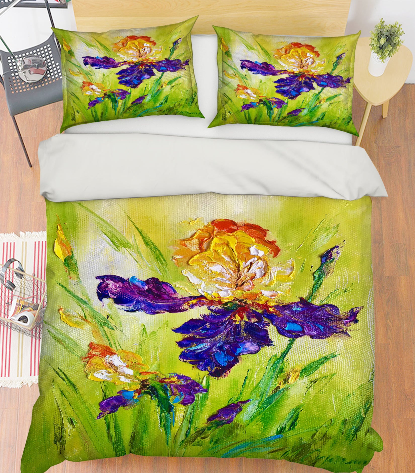 3D Beautiful Flower 451 Skromova Marina Bedding Bed Pillowcases Quilt
