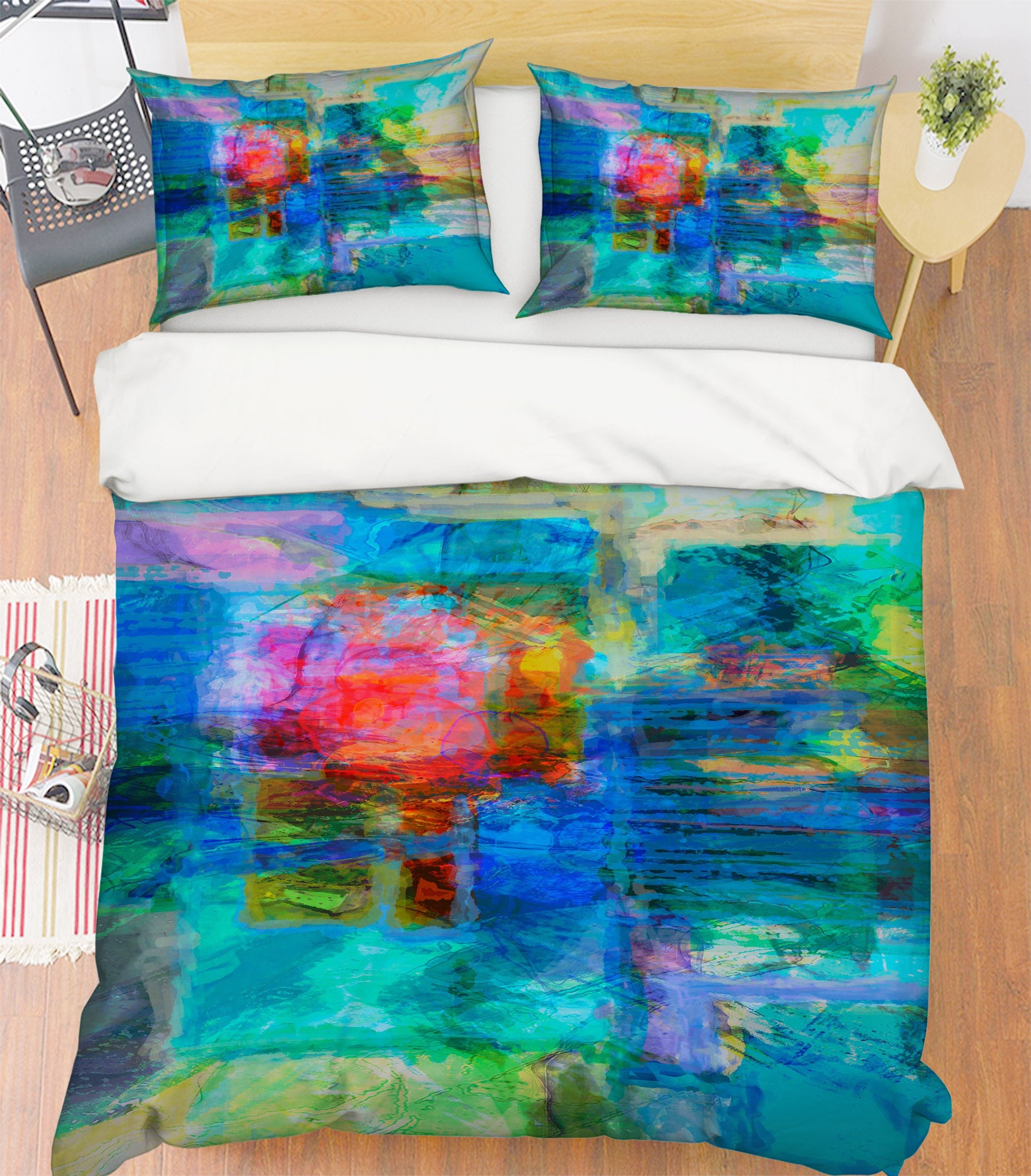 3D Abstract Painting 1010 Michael Tienhaara Bedding Bed Pillowcases Quilt