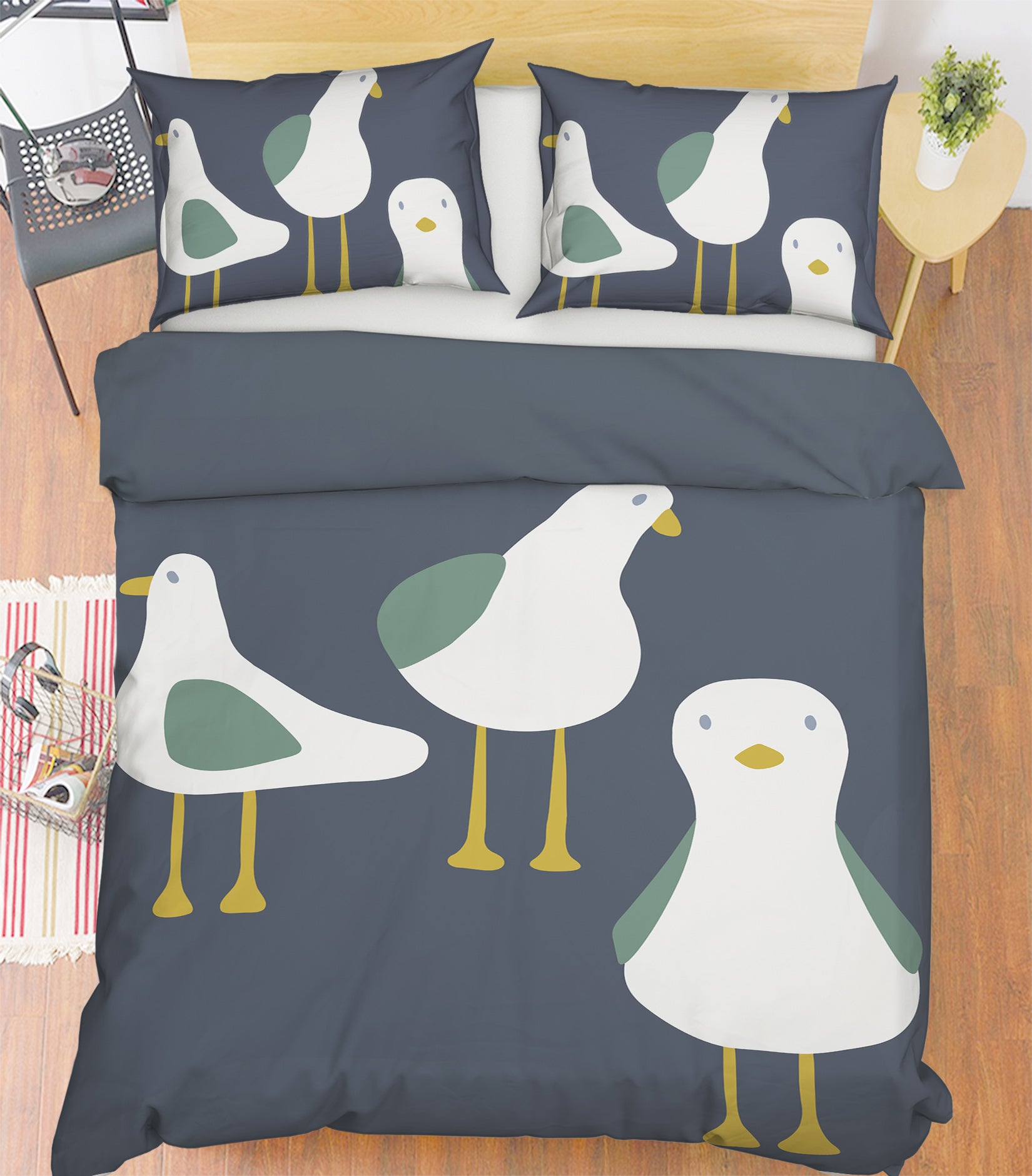 3D Cute Chick 2106 Jillian Helvey Bedding Bed Pillowcases Quilt