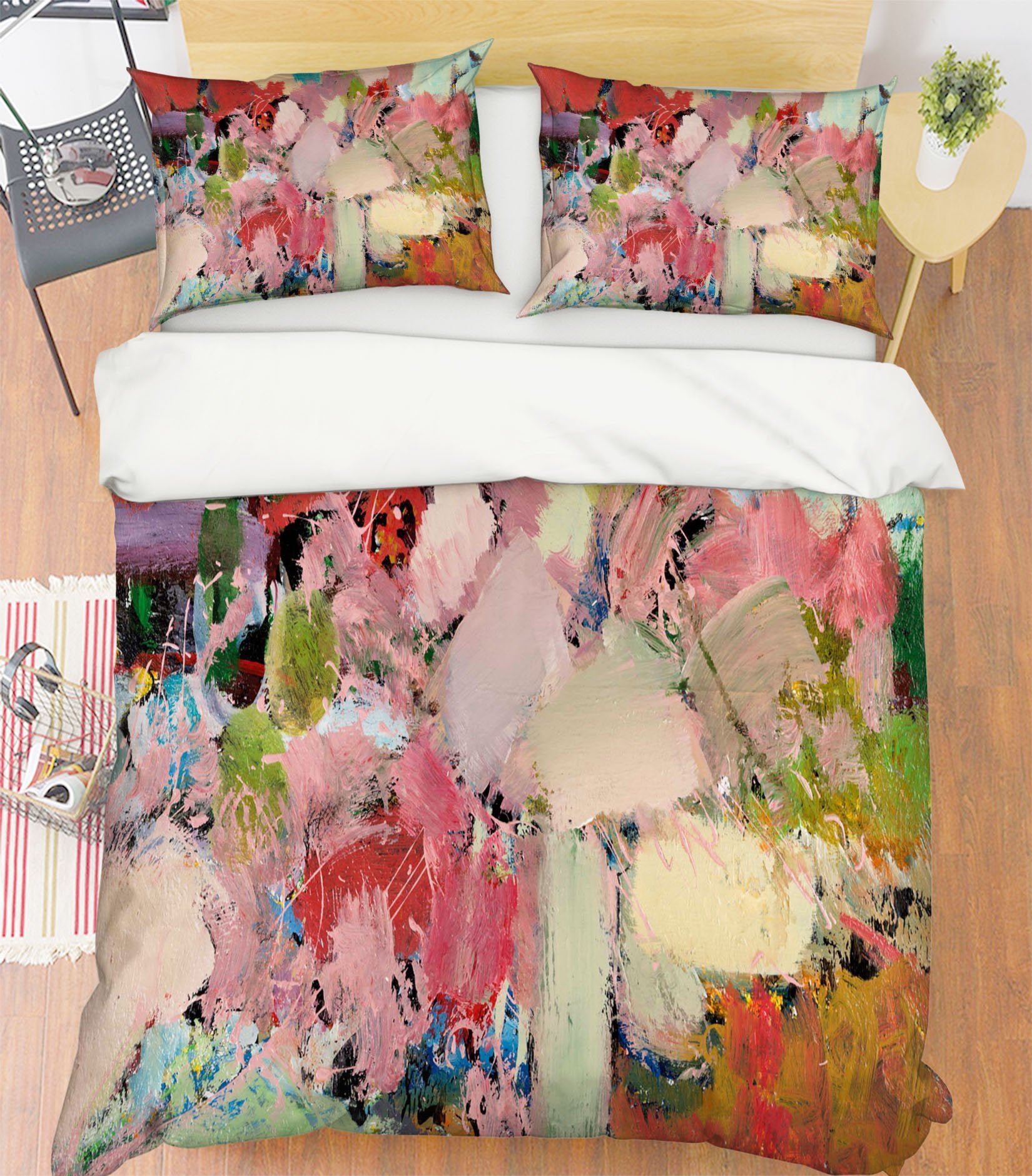3D Azaleas 2113 Allan P. Friedlander Bedding Bed Pillowcases Quilt Quiet Covers AJ Creativity Home 