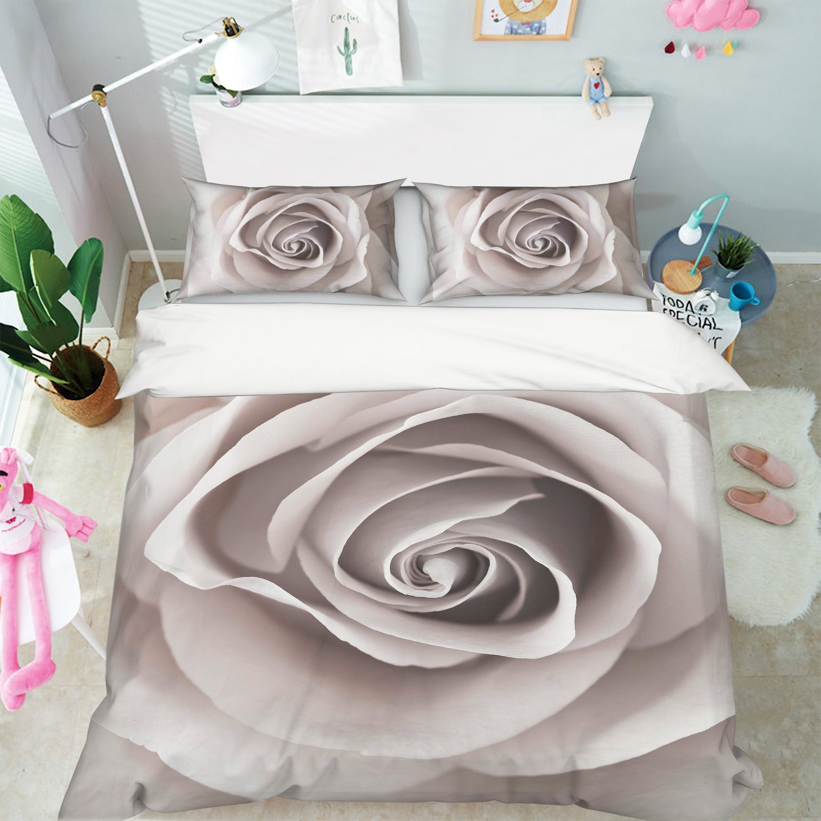 3D Rose 8596 Assaf Frank Bedding Bed Pillowcases Quilt