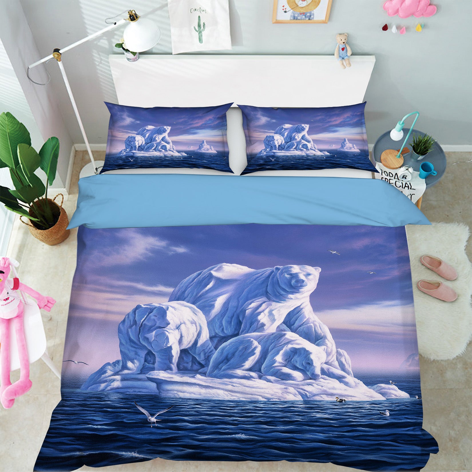 3D Icebeargs 2125 Jerry LoFaro bedding Bed Pillowcases Quilt