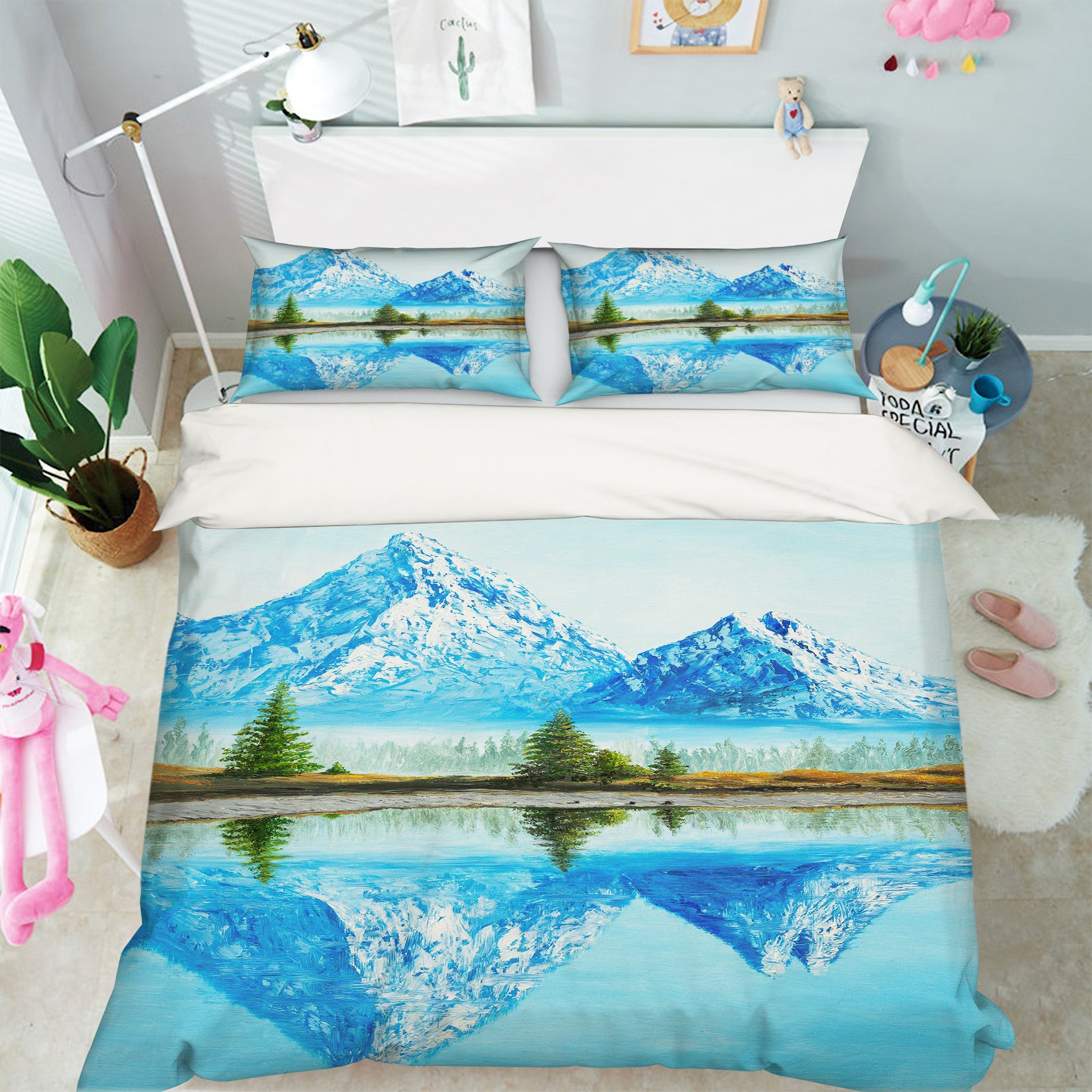 3D Glacier 1765 Marina Zotova Bedding Bed Pillowcases Quilt
