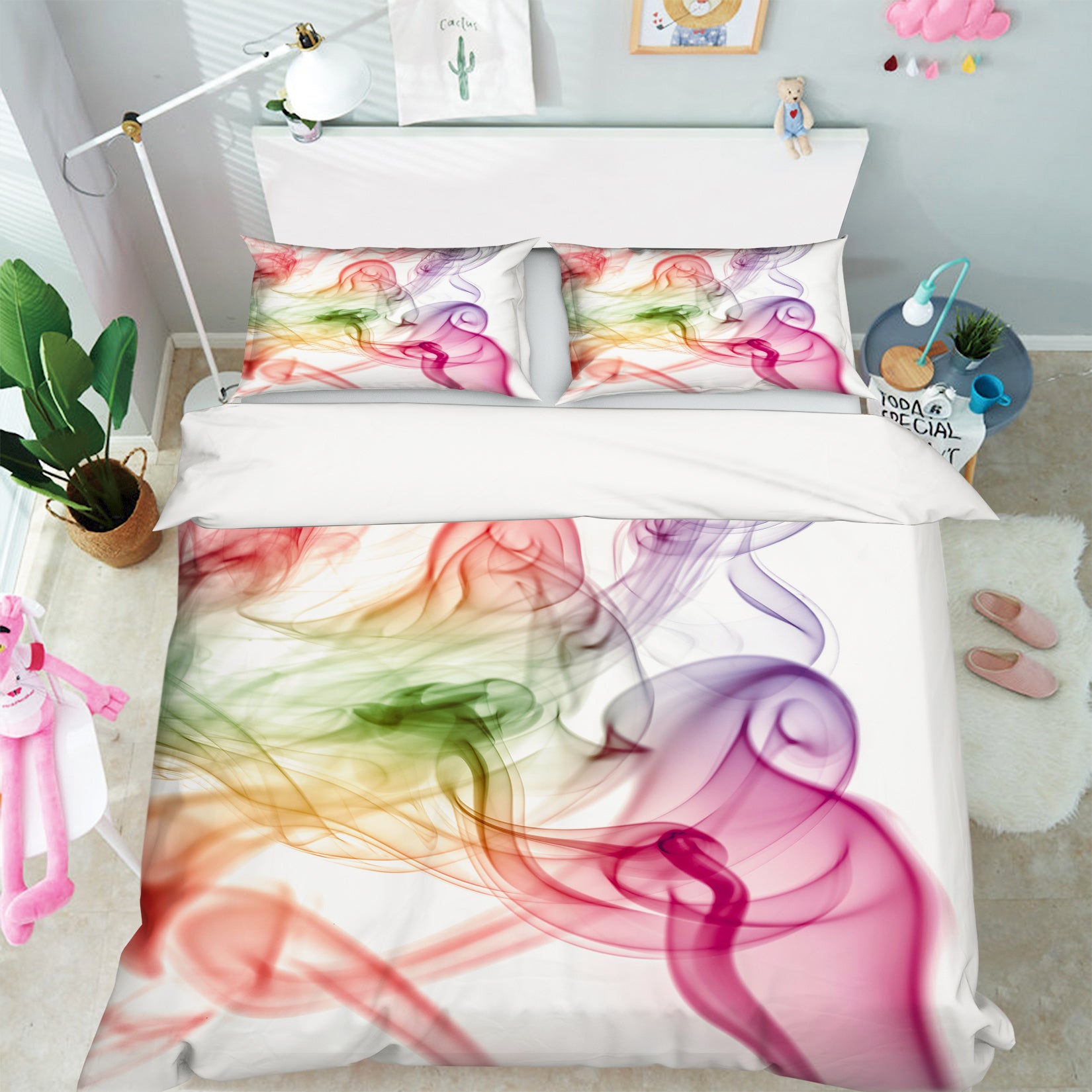 3D Color Smoke Art 1008 Assaf Frank Bedding Bed Pillowcases Quilt