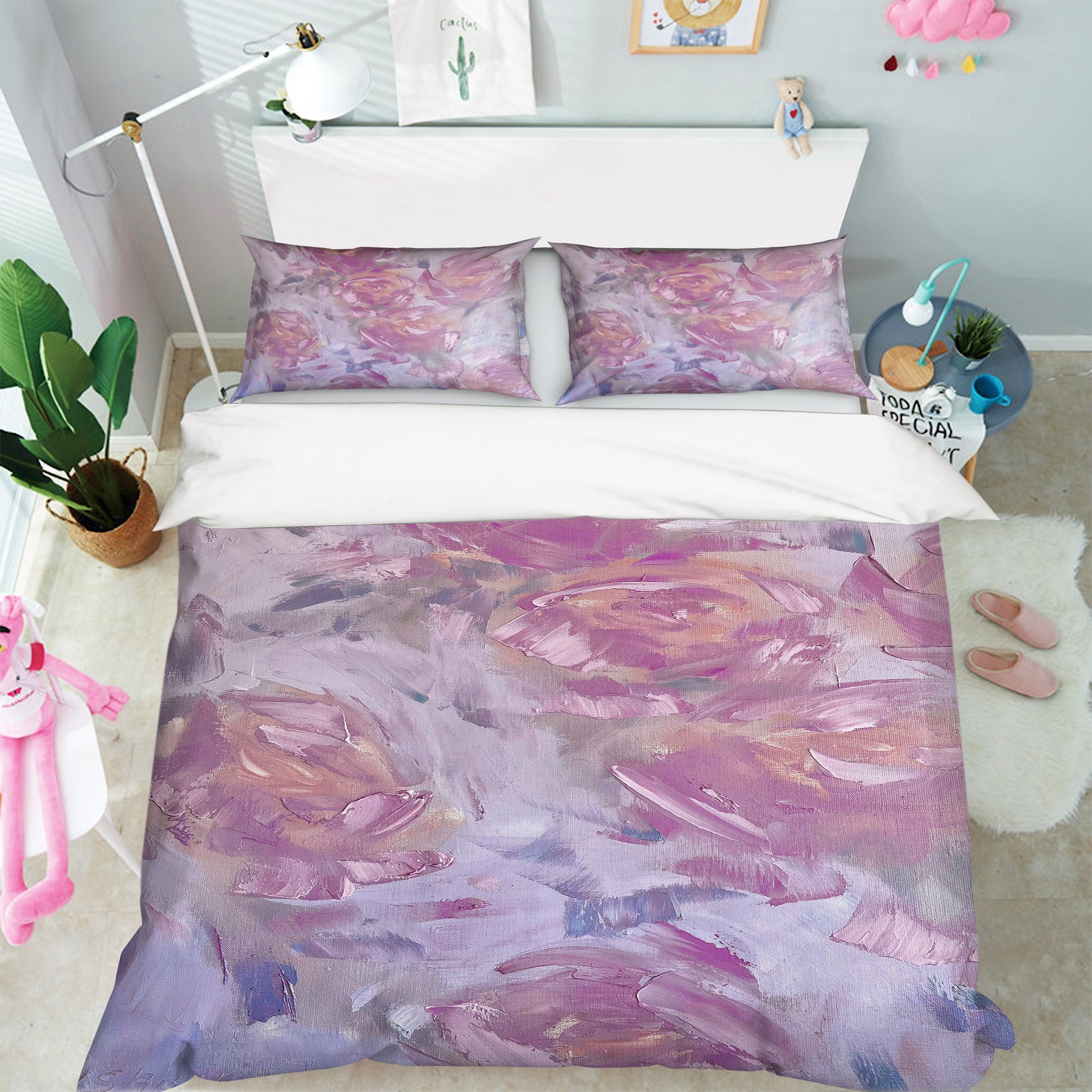 3D Nice Purple 3808 Skromova Marina Bedding Bed Pillowcases Quilt Cover Duvet Cover
