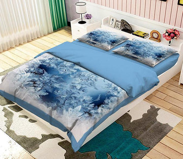 3D Ice Flower 166 Bed Pillowcases Quilt Wallpaper AJ Wallpaper 