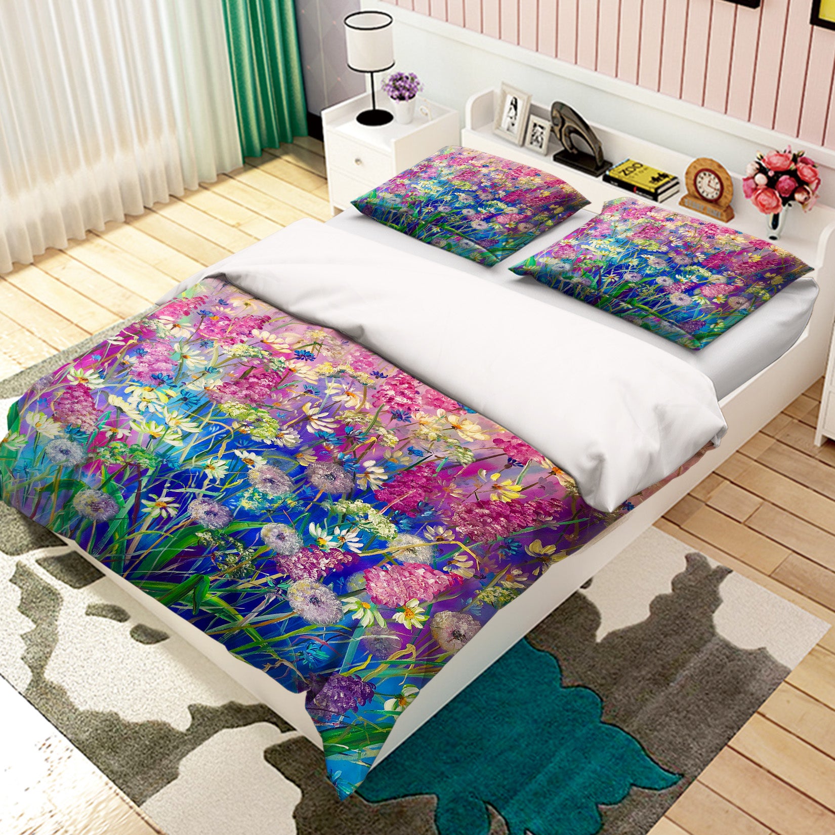 3D Colorful Garden 564 Skromova Marina Bedding Bed Pillowcases Quilt