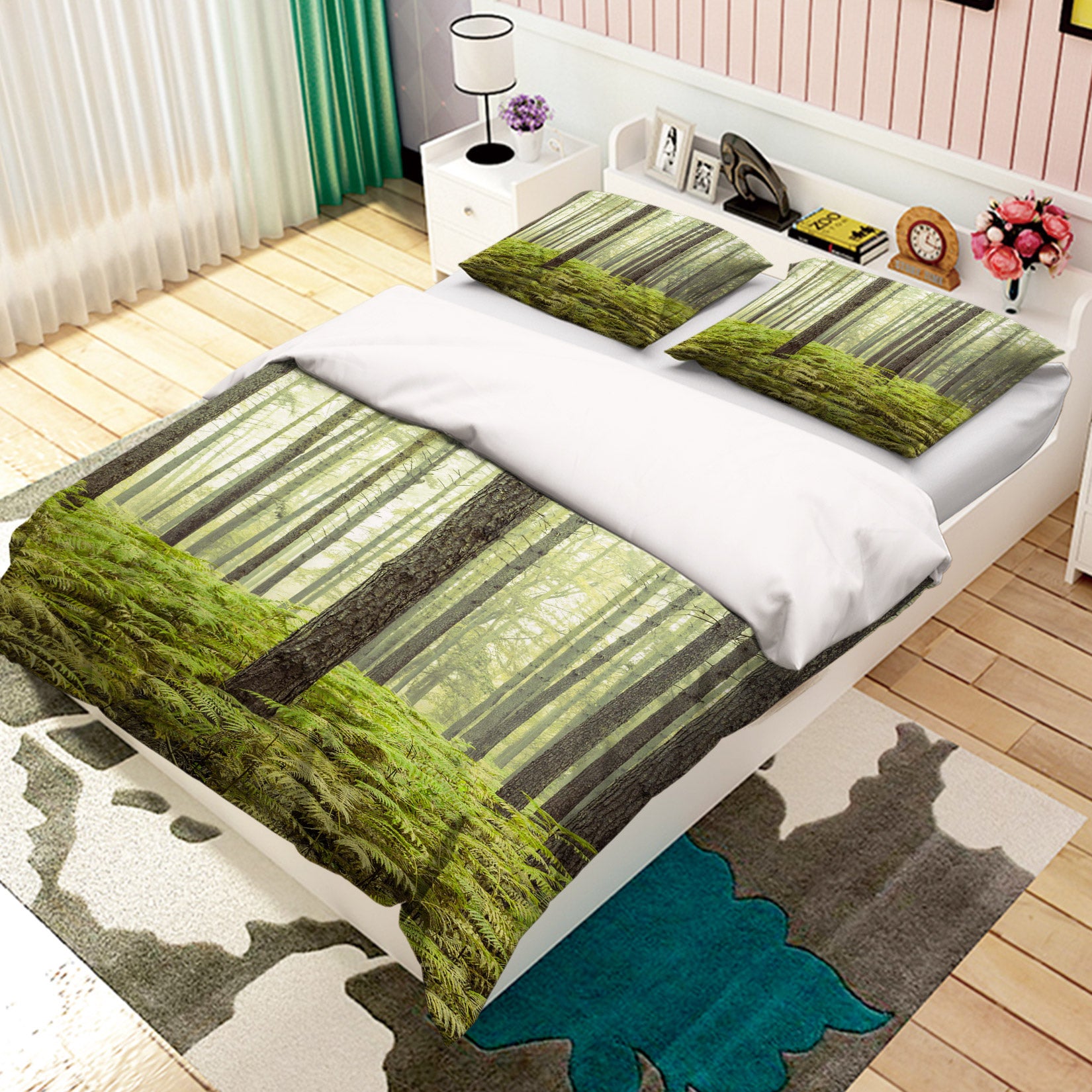 3D Windsor Forest 1003 Assaf Frank Bedding Bed Pillowcases Quilt