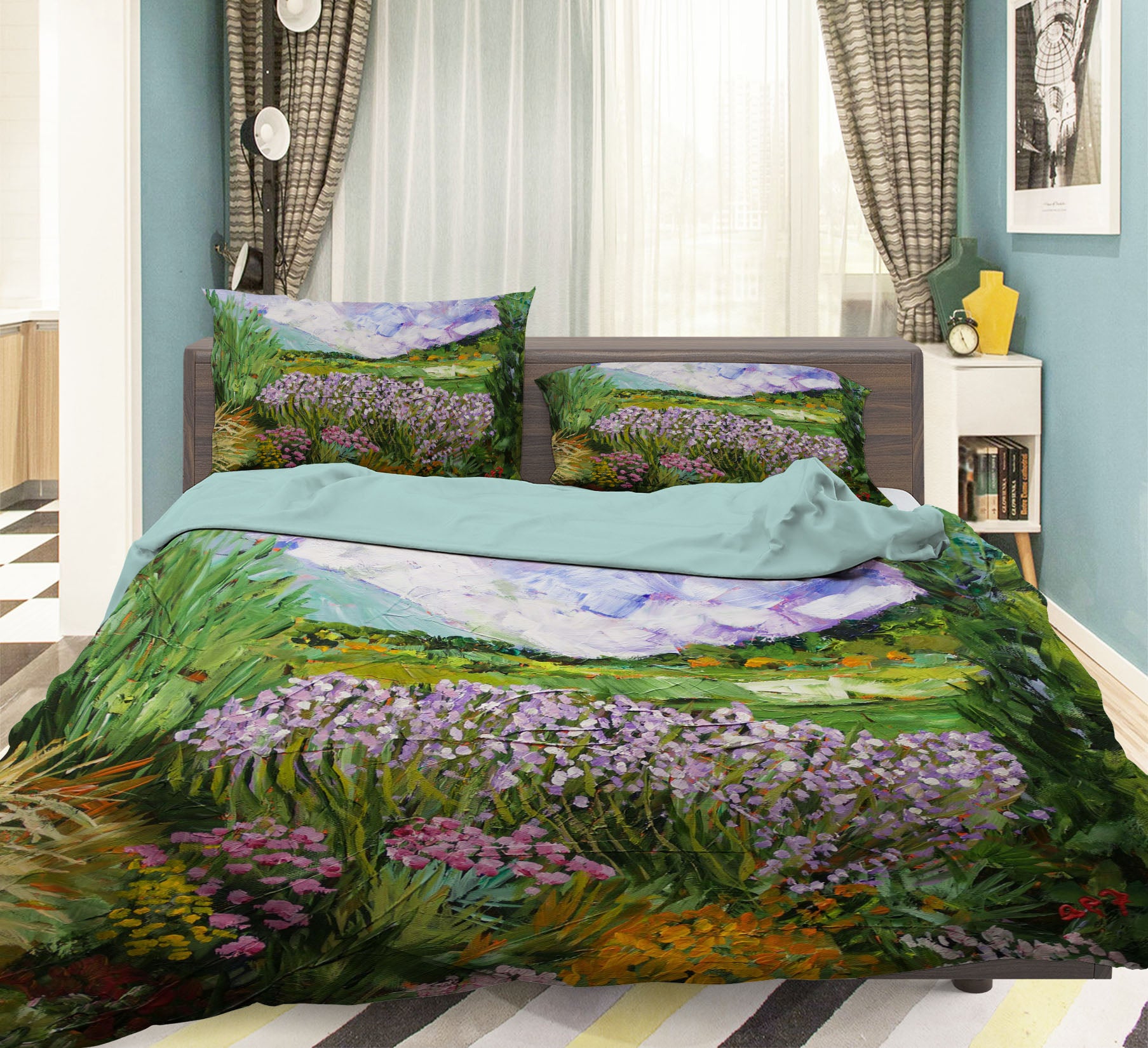 3D California Dreaming 1140 Allan P. Friedlander Bedding Bed Pillowcases Quilt
