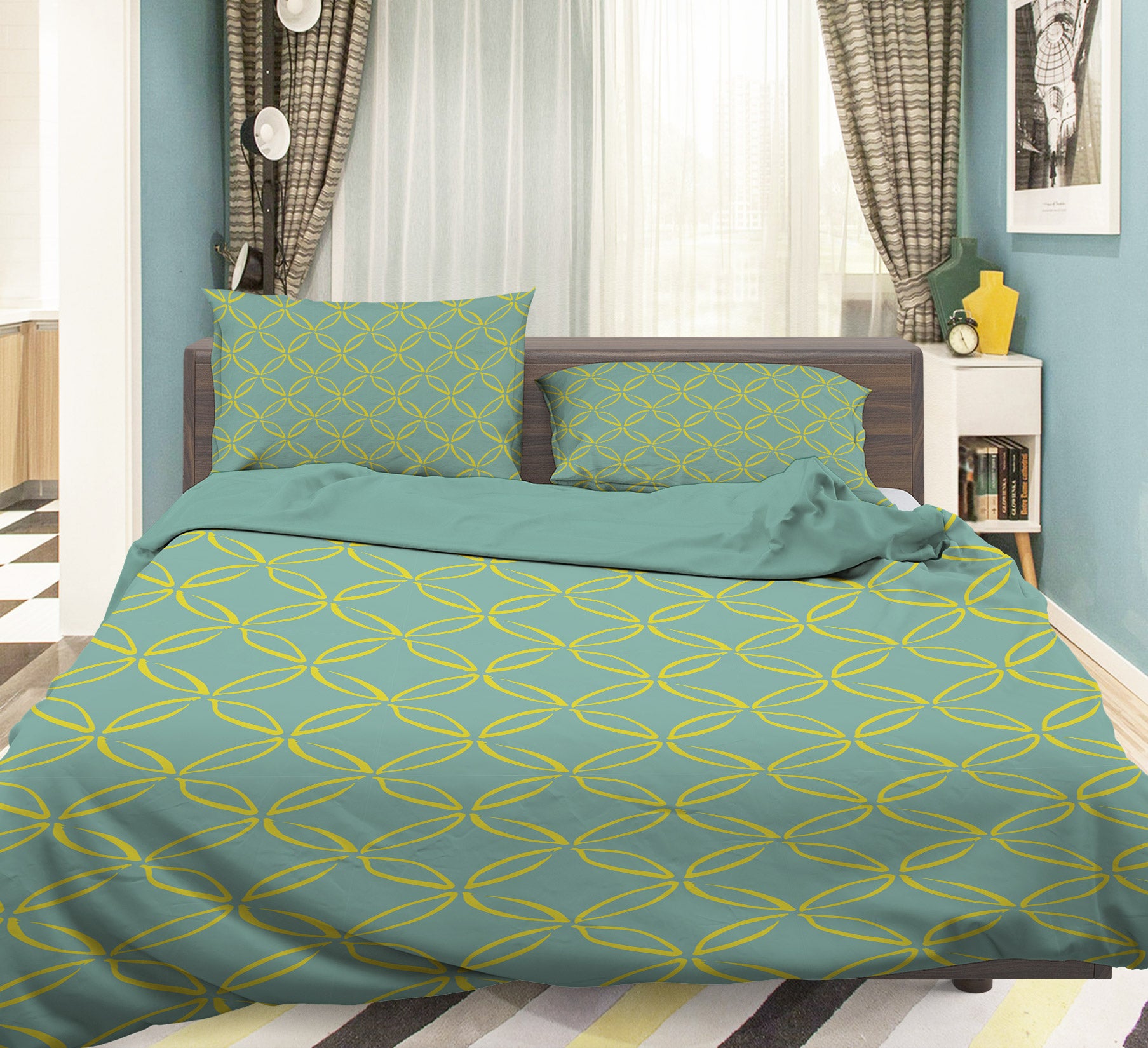 3D Green Pattern 10973 Kashmira Jayaprakash Bedding Bed Pillowcases Quilt