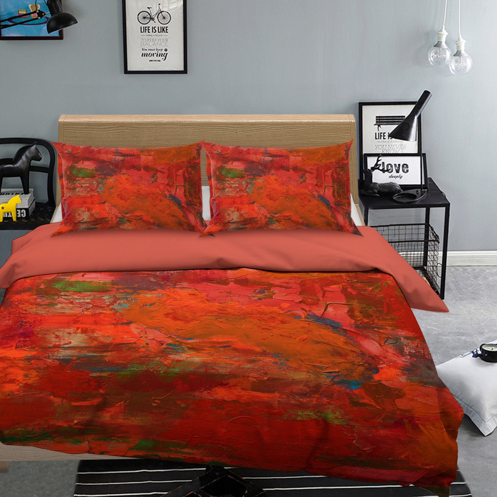 3D Red Manor 118 Allan P. Friedlander Bedding Bed Pillowcases Quilt