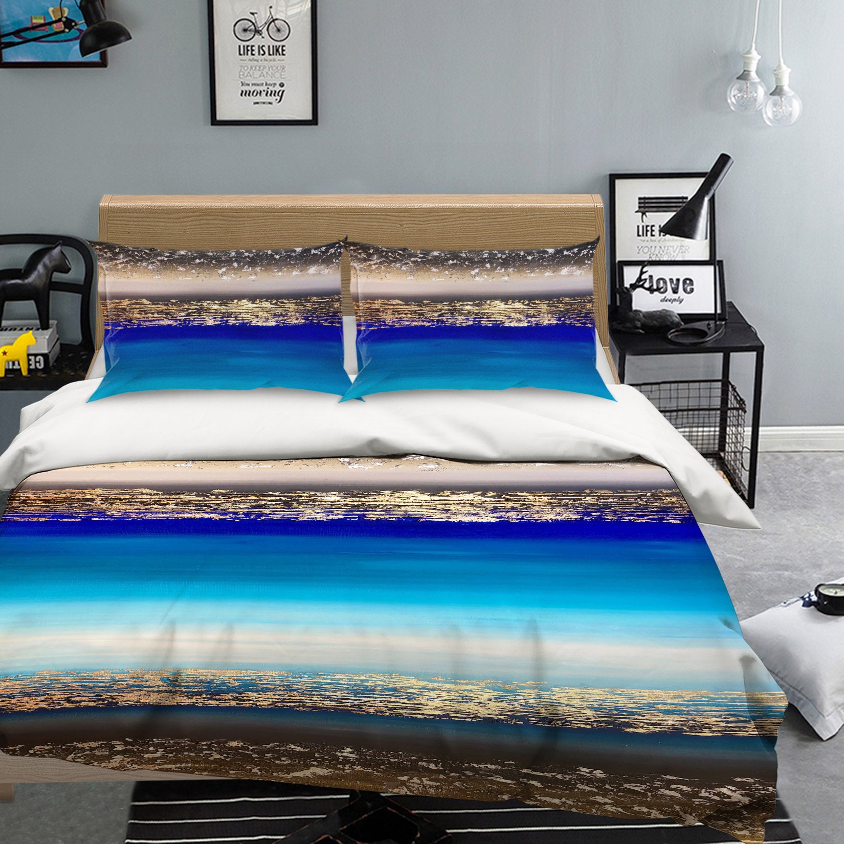 3D Sea Horizon 566 Skromova Marina Bedding Bed Pillowcases Quilt