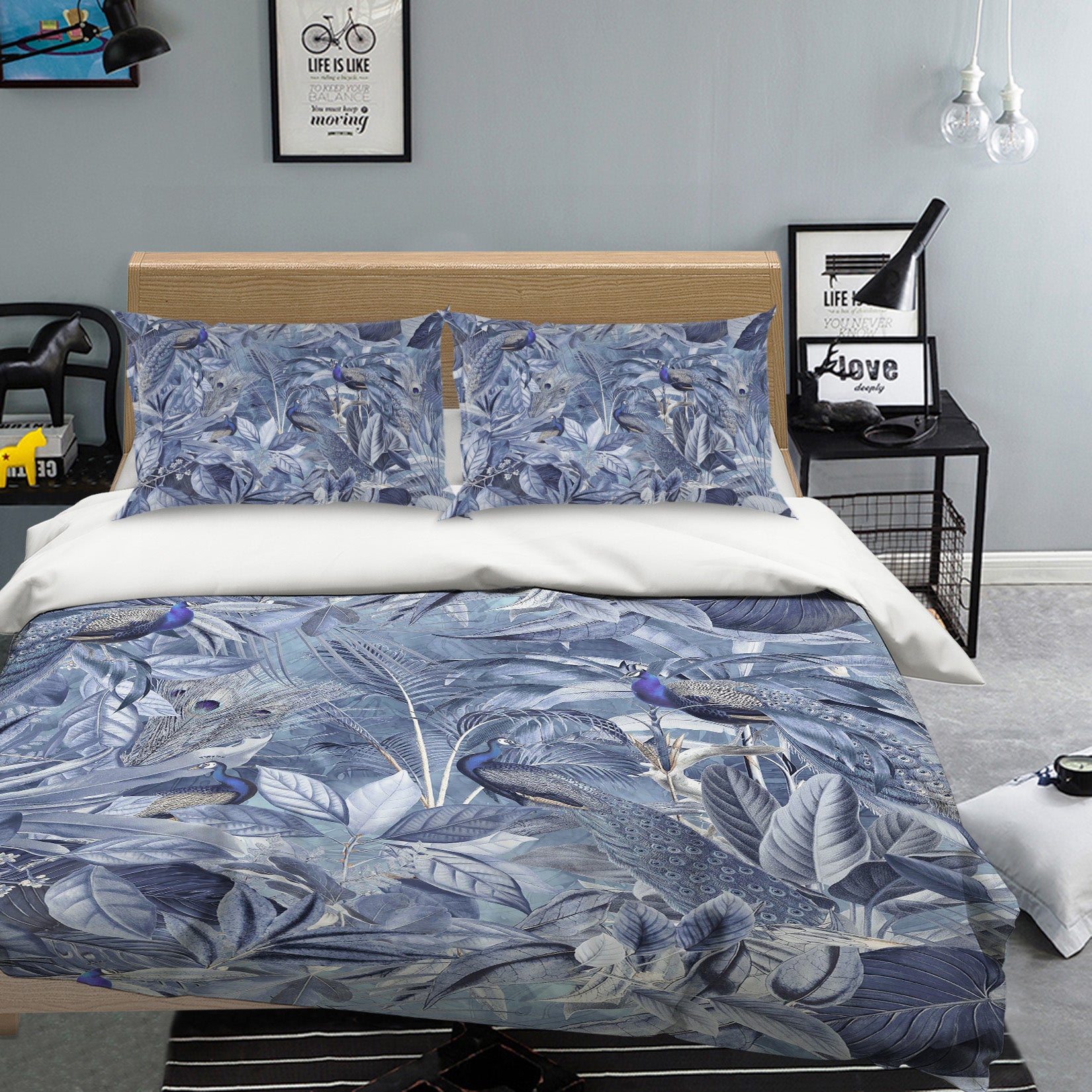 3D Forest Leaves 109 Andrea haase Bedding Bed Pillowcases Quilt