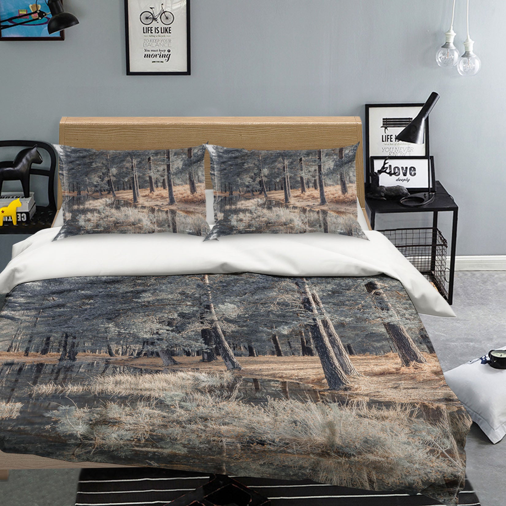 3D Dense Branches 7174 Assaf Frank Bedding Bed Pillowcases Quilt Cover Duvet Cover