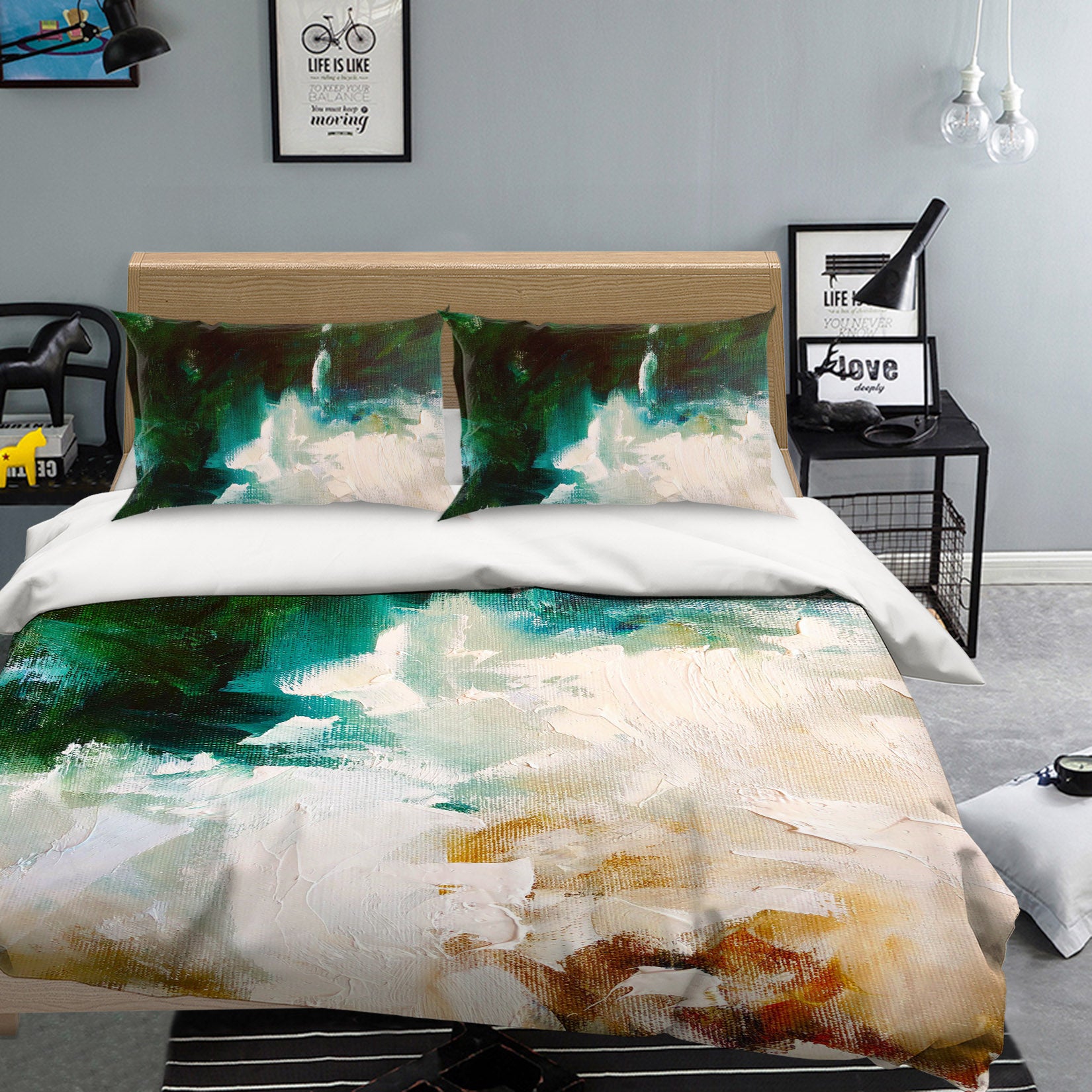 3D Paint Art 608 Skromova Marina Bedding Bed Pillowcases Quilt