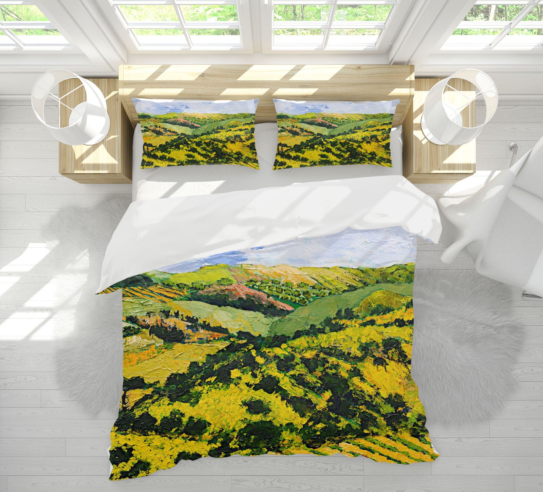 3D Deep Valley 1061 Allan P. Friedlander Bedding Bed Pillowcases Quilt
